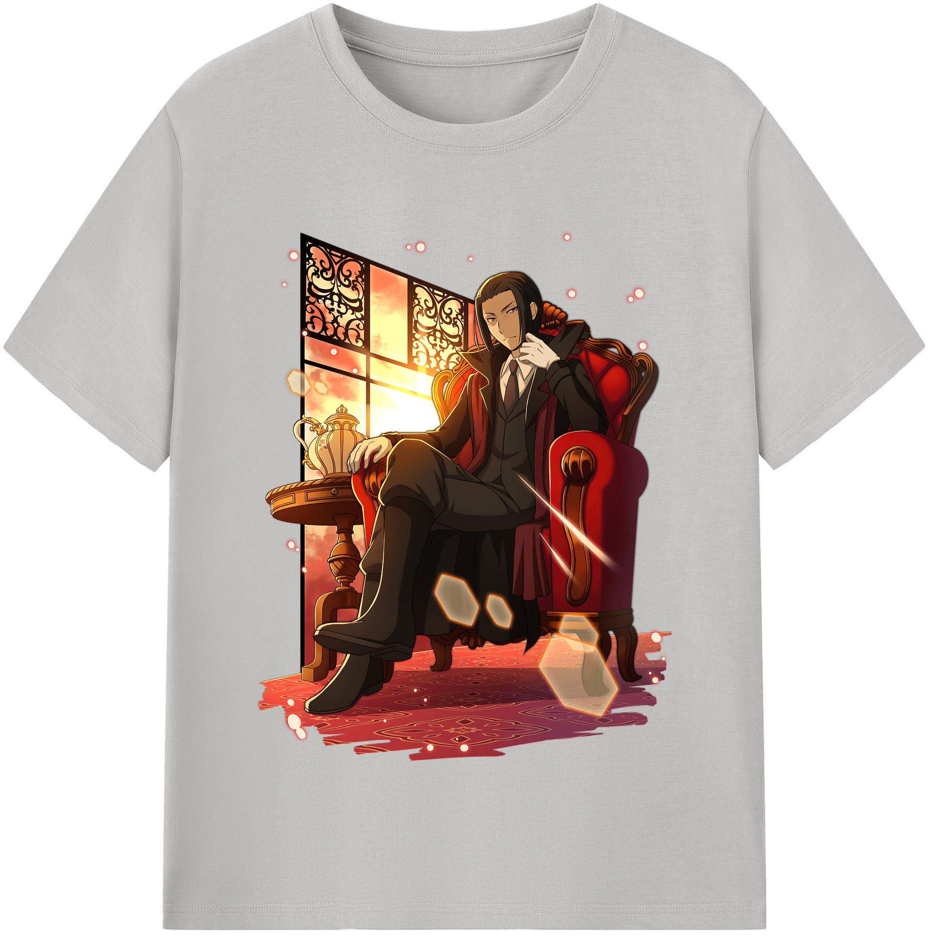 （画像用） 文豪ストレイドッグス Bungo Stray Dogs レディースカジュアルプリントTシャツ（綿100％）