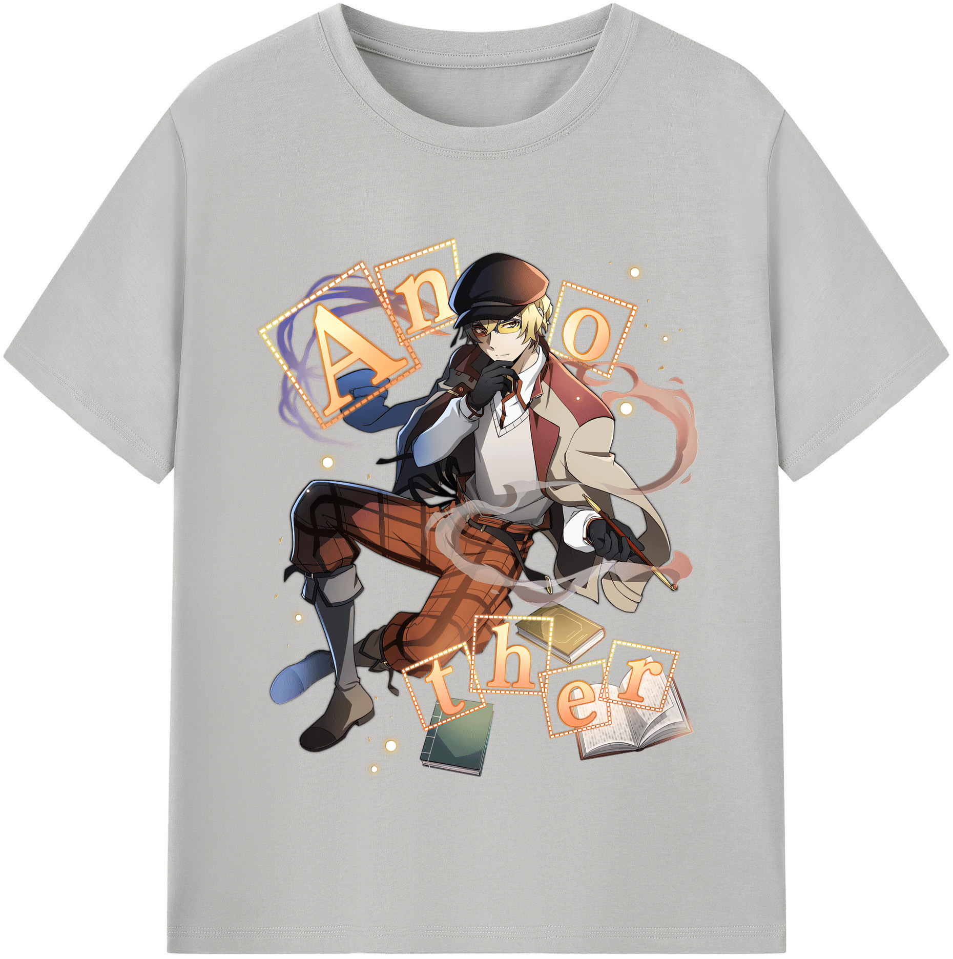 （画像用） 文豪ストレイドッグス Bungo Stray Dogs レディースカジュアルプリントTシャツ（綿100％）
