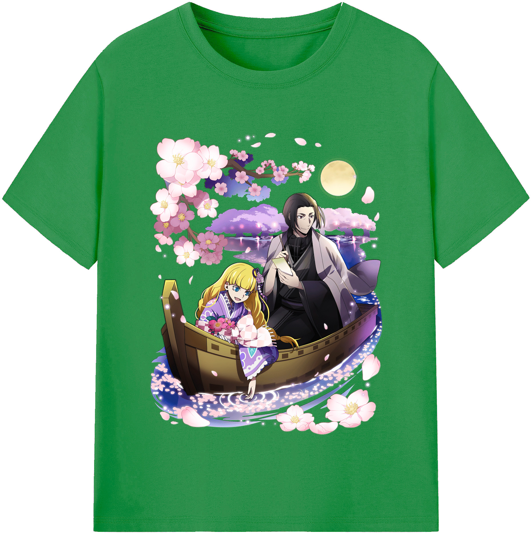 （画像用） 文豪ストレイドッグス Bungo Stray Dogs レディースカジュアルプリントTシャツ（綿100％）
