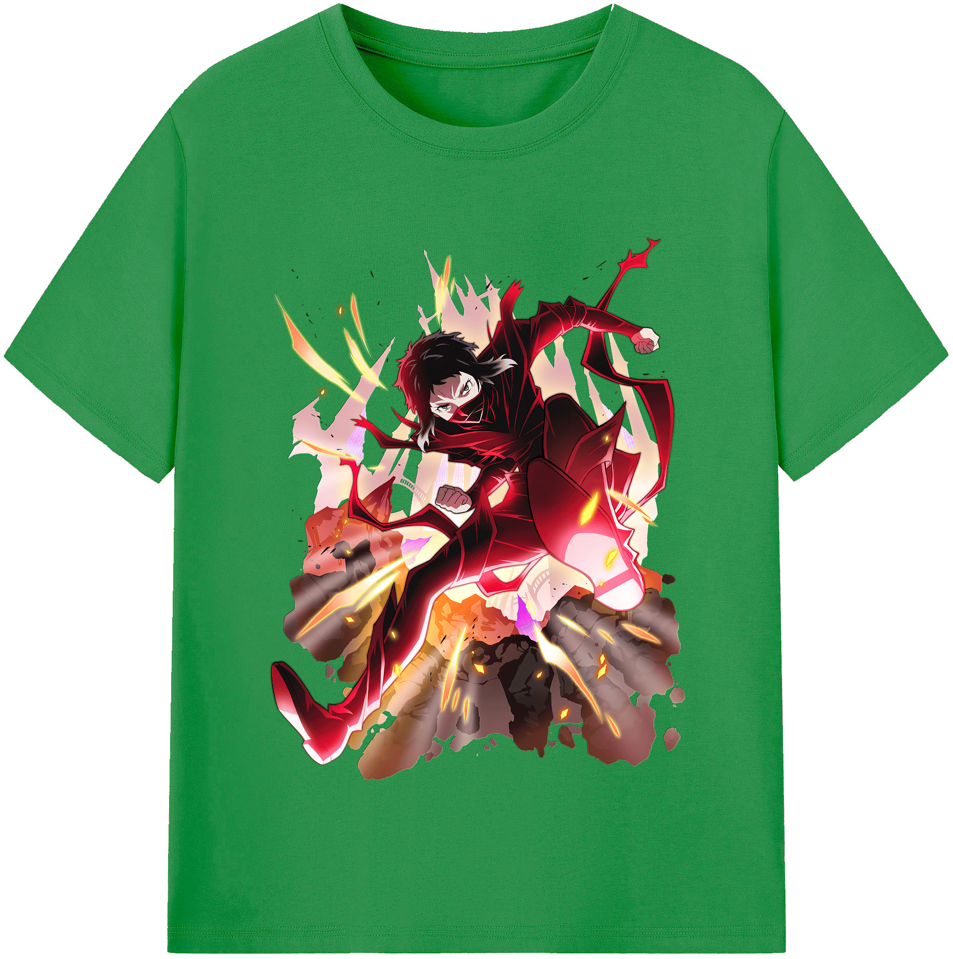 （画像用） 文豪ストレイドッグス Bungo Stray Dogs レディースカジュアルプリントTシャツ（綿100％）