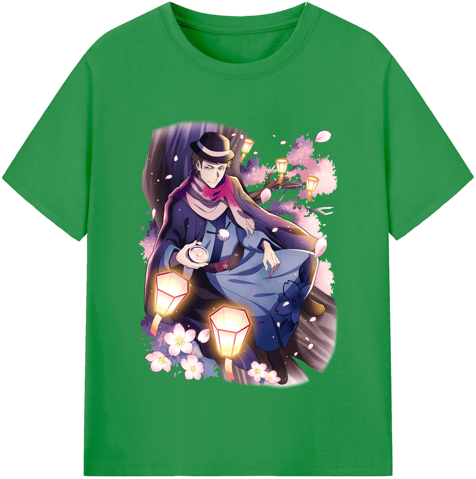 （画像用） 文豪ストレイドッグス Bungo Stray Dogs レディースカジュアルプリントTシャツ（綿100％）