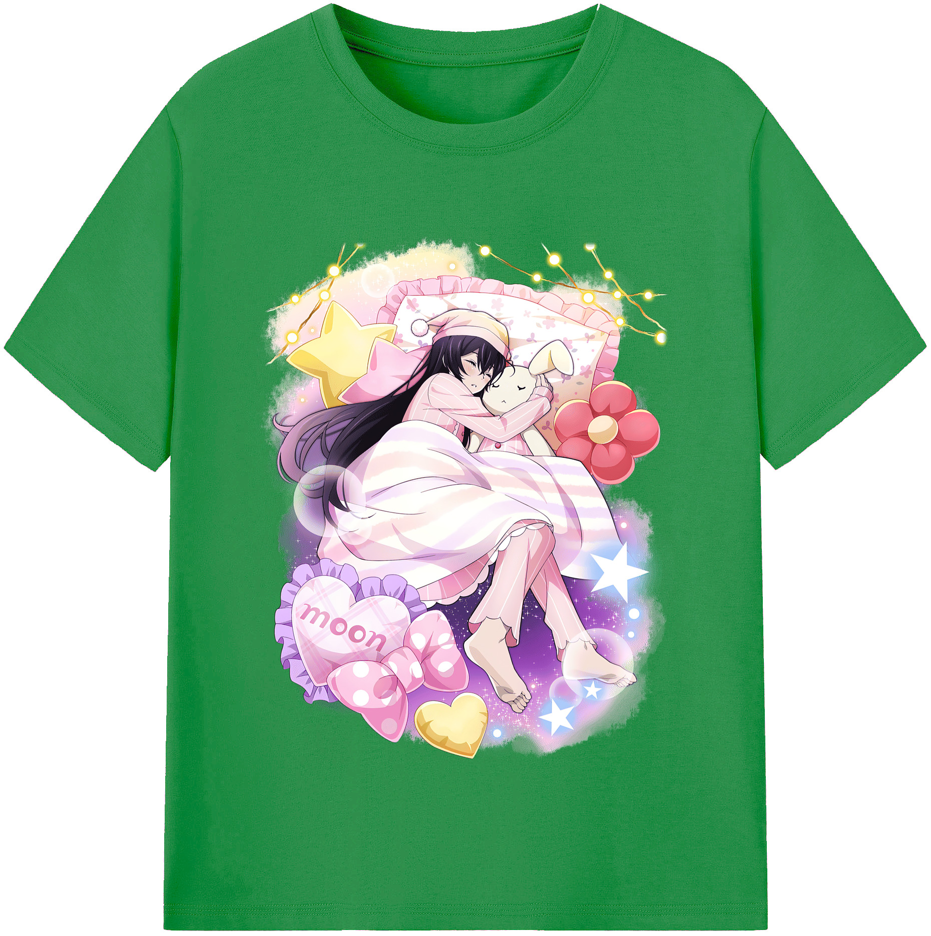 （画像用） 文豪ストレイドッグス Bungo Stray Dogs レディースカジュアルプリントTシャツ（綿100％）