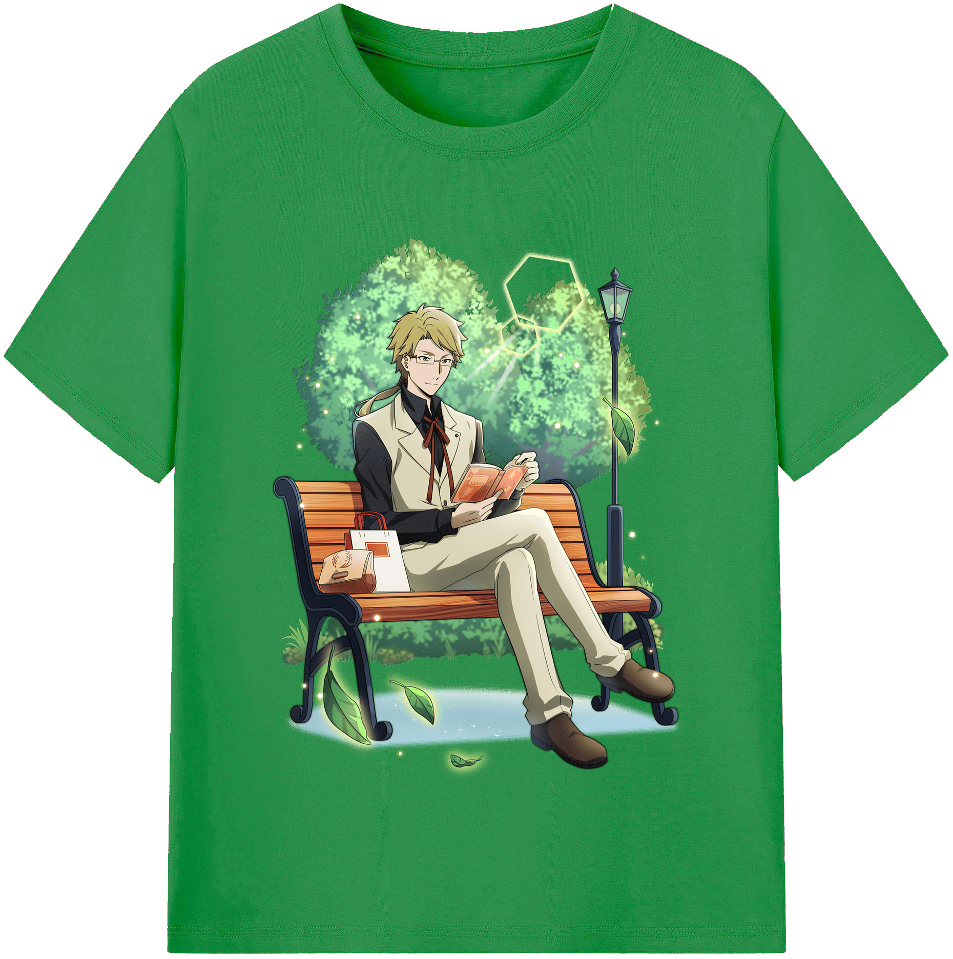 （画像用） 文豪ストレイドッグス Bungo Stray Dogs レディースカジュアルプリントTシャツ（綿100％）