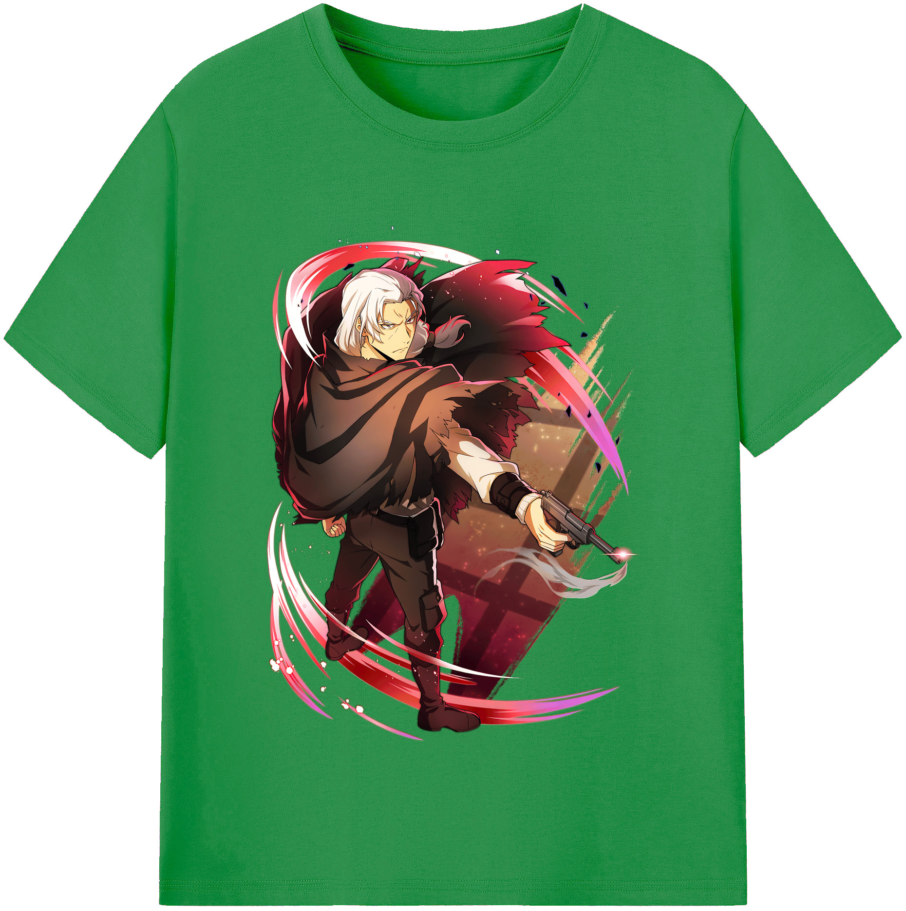（画像用） 文豪ストレイドッグス Bungo Stray Dogs レディースカジュアルプリントTシャツ（綿100％）