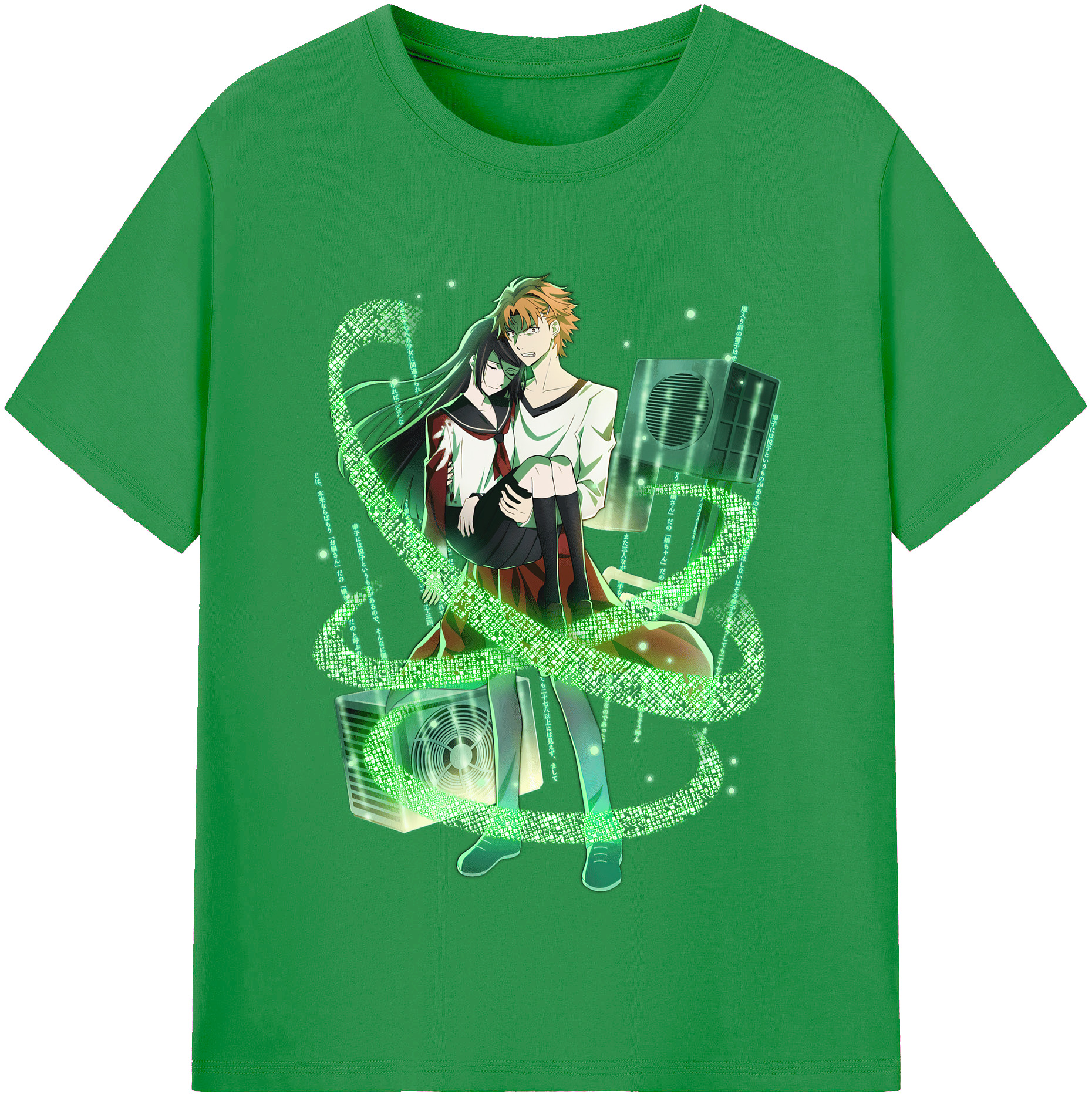 （画像用） 文豪ストレイドッグス Bungo Stray Dogs レディースカジュアルプリントTシャツ（綿100％）