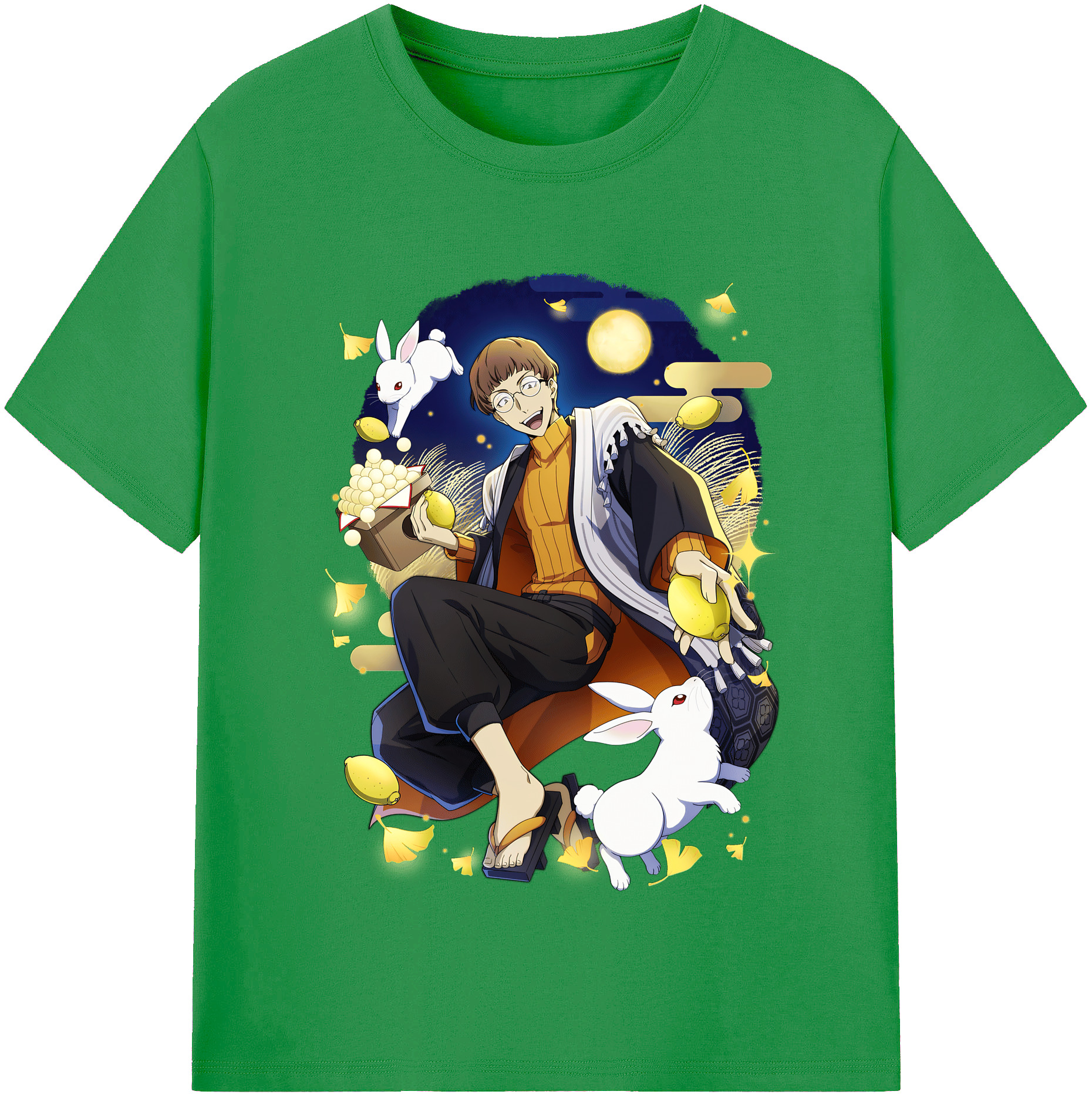 （画像用） 文豪ストレイドッグス Bungo Stray Dogs レディースカジュアルプリントTシャツ（綿100％）