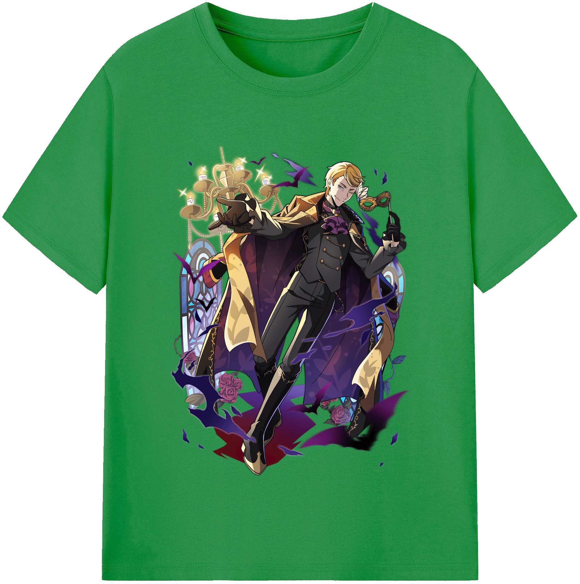 （画像用） 文豪ストレイドッグス Bungo Stray Dogs レディースカジュアルプリントTシャツ（綿100％）