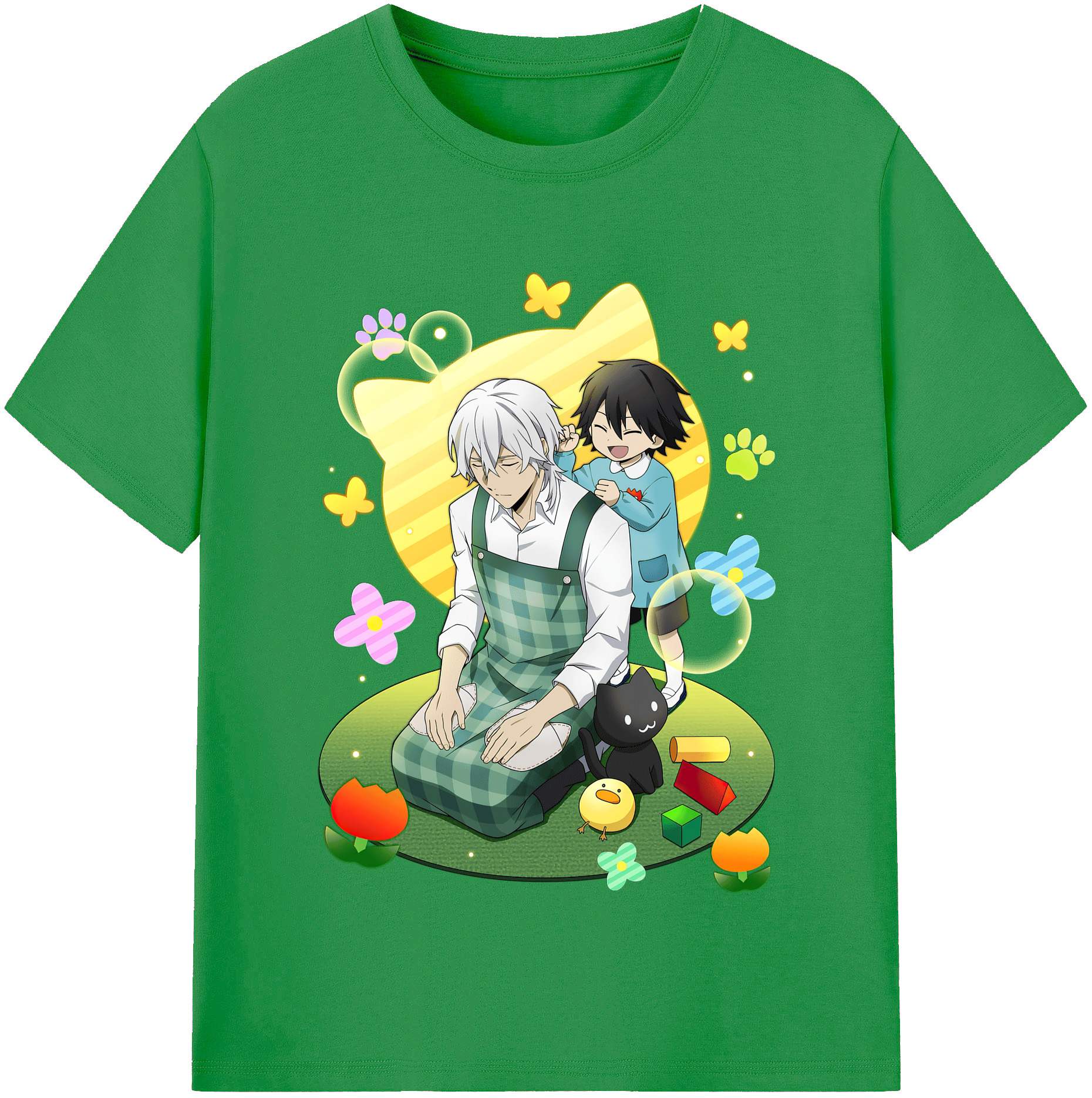 （画像用） 文豪ストレイドッグス Bungo Stray Dogs レディースカジュアルプリントTシャツ（綿100％）