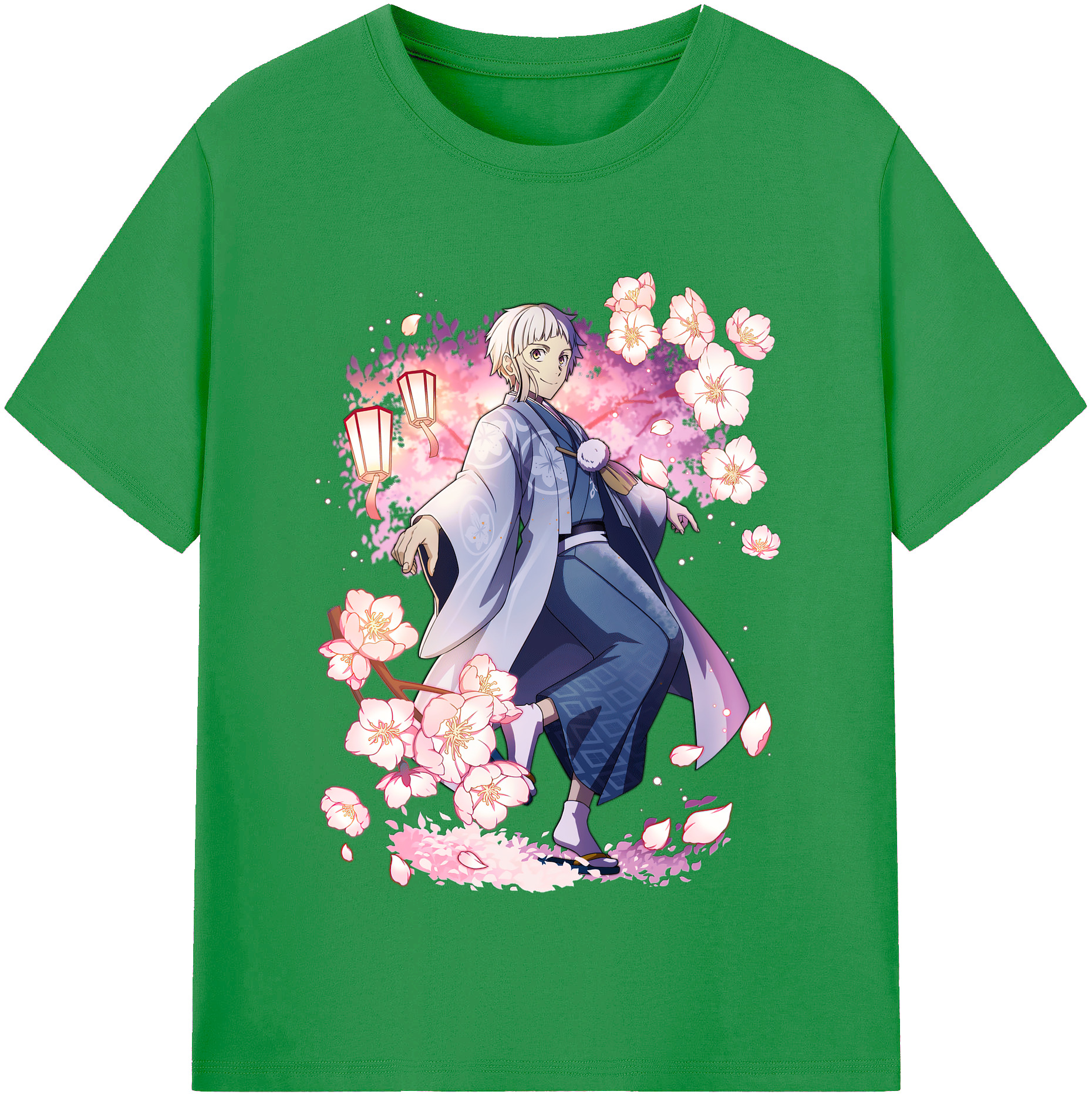 （画像用） 文豪ストレイドッグス Bungo Stray Dogs レディースカジュアルプリントTシャツ（綿100％）