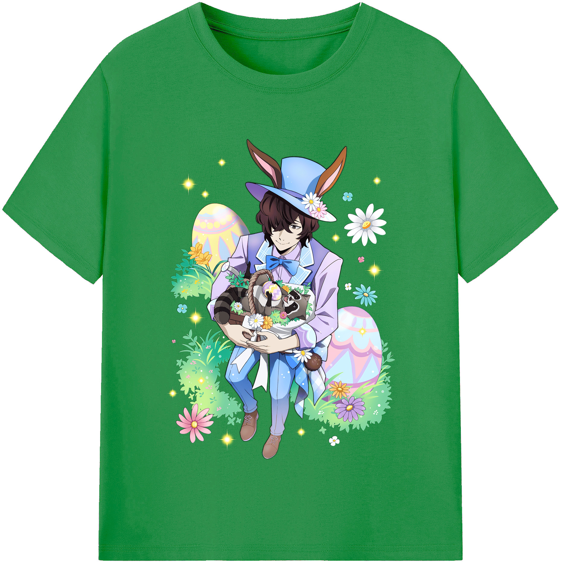 （画像用） 文豪ストレイドッグス Bungo Stray Dogs レディースカジュアルプリントTシャツ（綿100％）