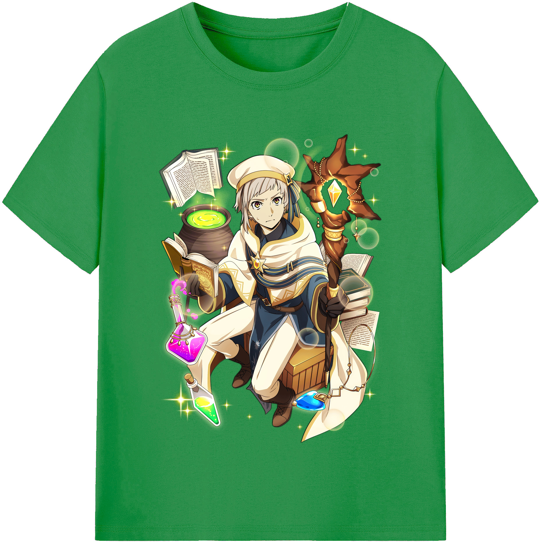 （画像用） 文豪ストレイドッグス Bungo Stray Dogs レディースカジュアルプリントTシャツ（綿100％）
