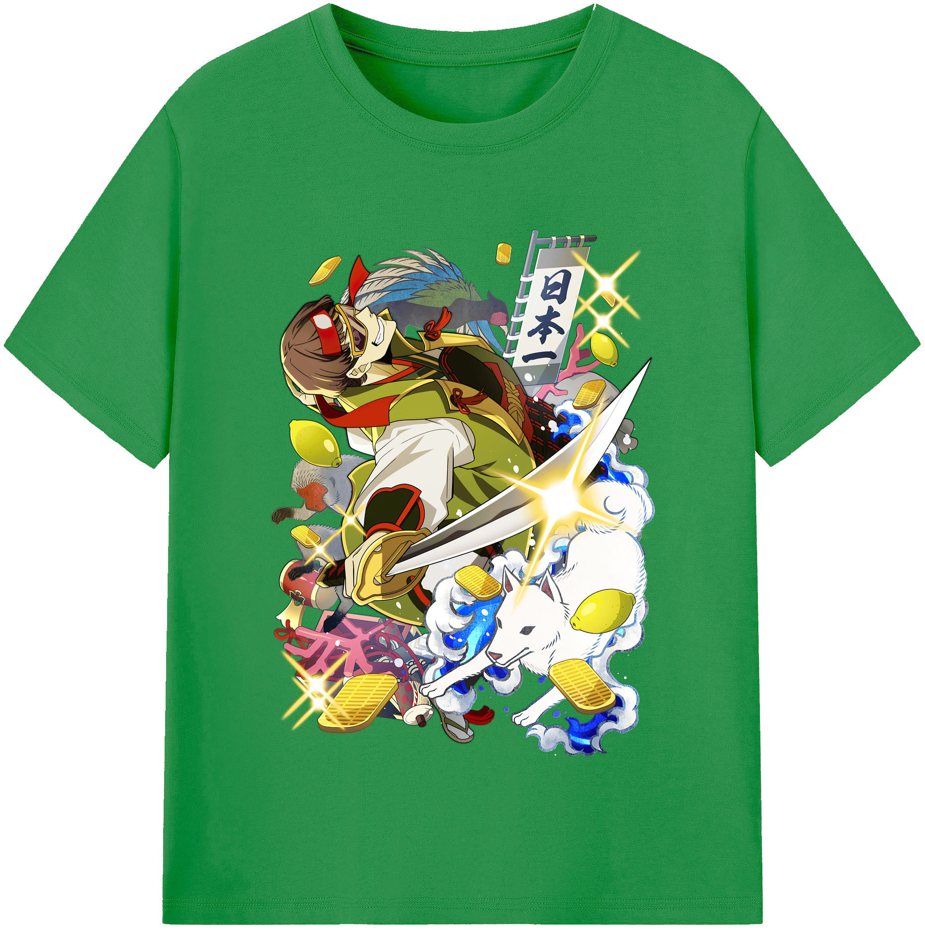 （画像用） 文豪ストレイドッグス Bungo Stray Dogs レディースカジュアルプリントTシャツ（綿100％）