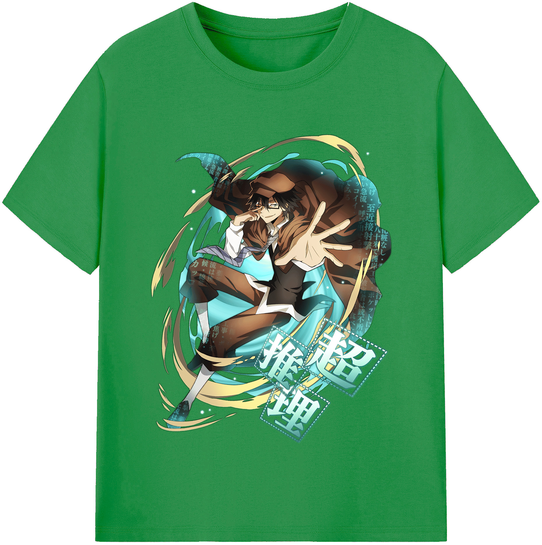 （画像用） 文豪ストレイドッグス Bungo Stray Dogs レディースカジュアルプリントTシャツ（綿100％）