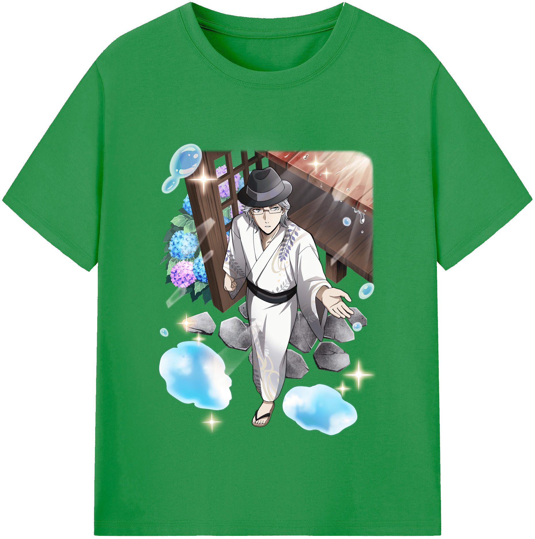 （画像用） 文豪ストレイドッグス Bungo Stray Dogs レディースカジュアルプリントTシャツ（綿100％）