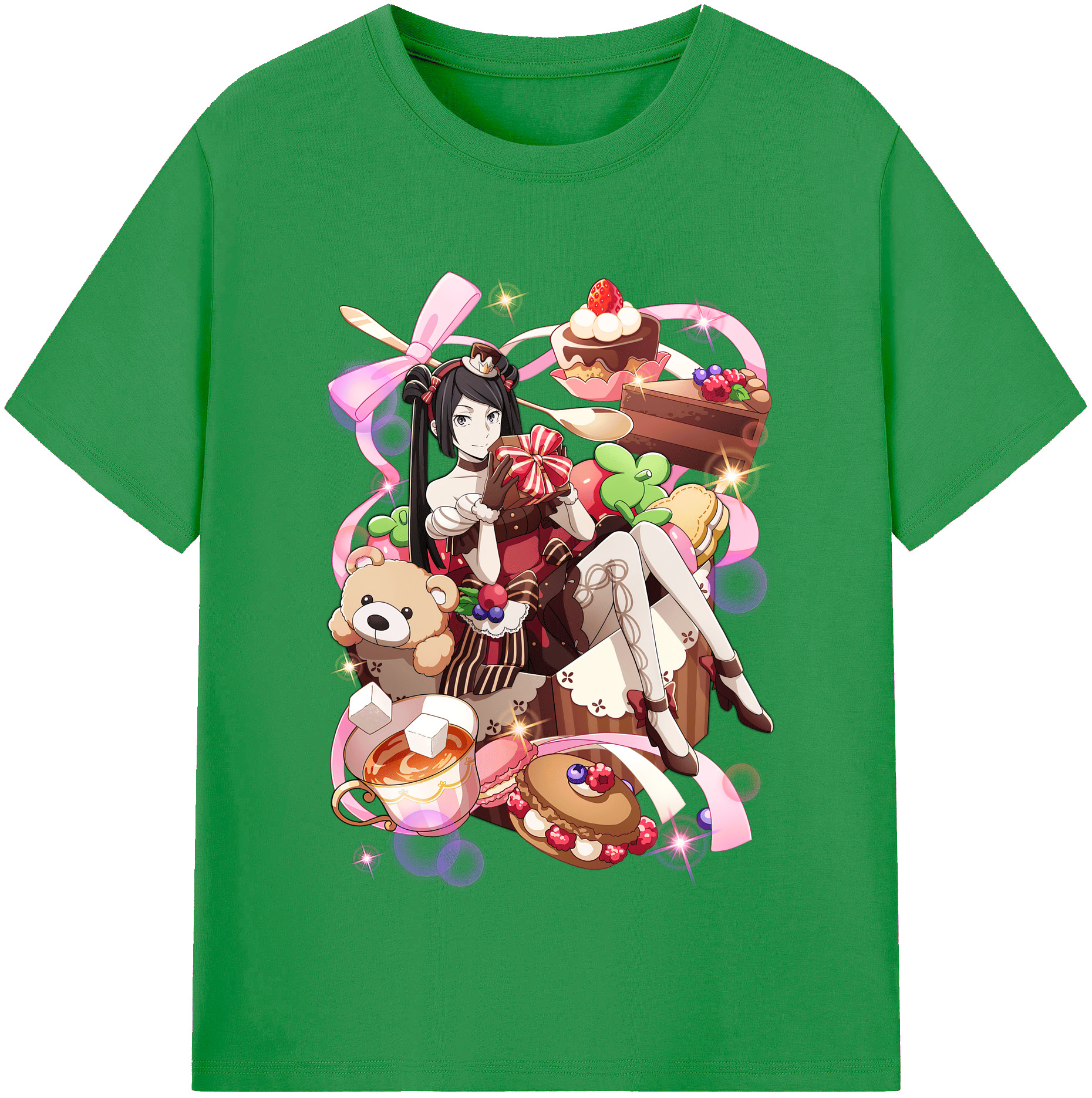 （画像用） 文豪ストレイドッグス Bungo Stray Dogs レディースカジュアルプリントTシャツ（綿100％）
