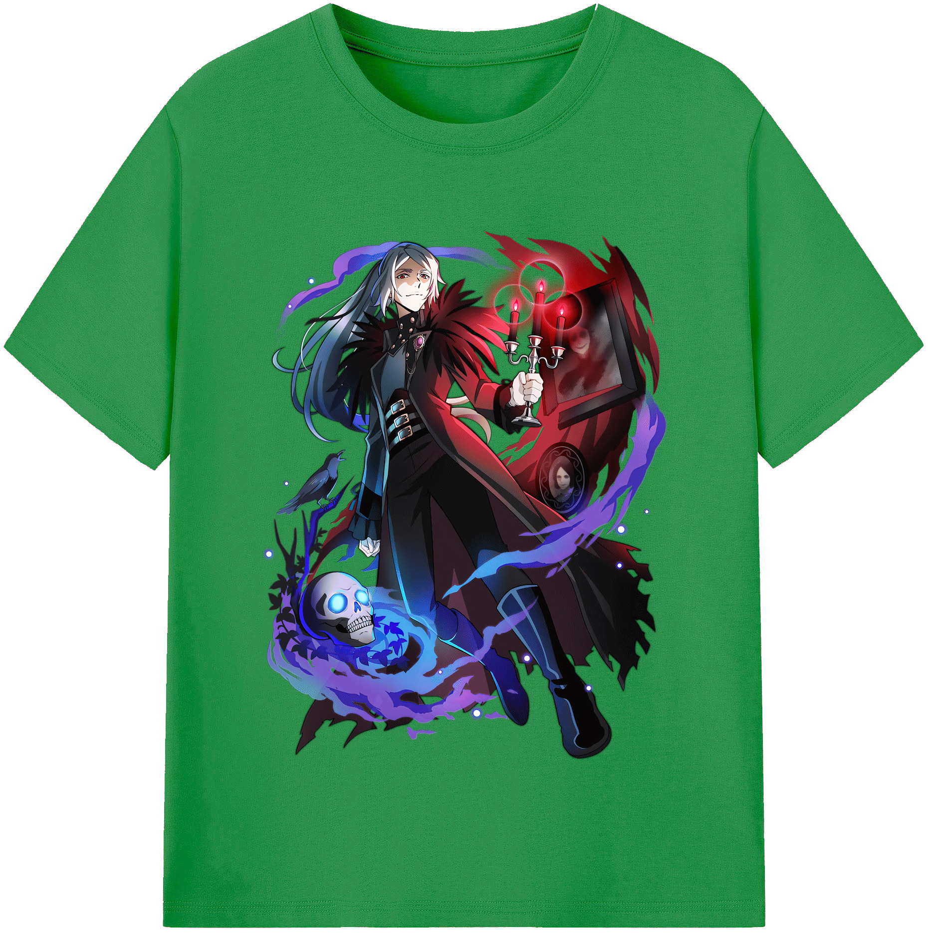 （画像用） 文豪ストレイドッグス Bungo Stray Dogs レディースカジュアルプリントTシャツ（綿100％）