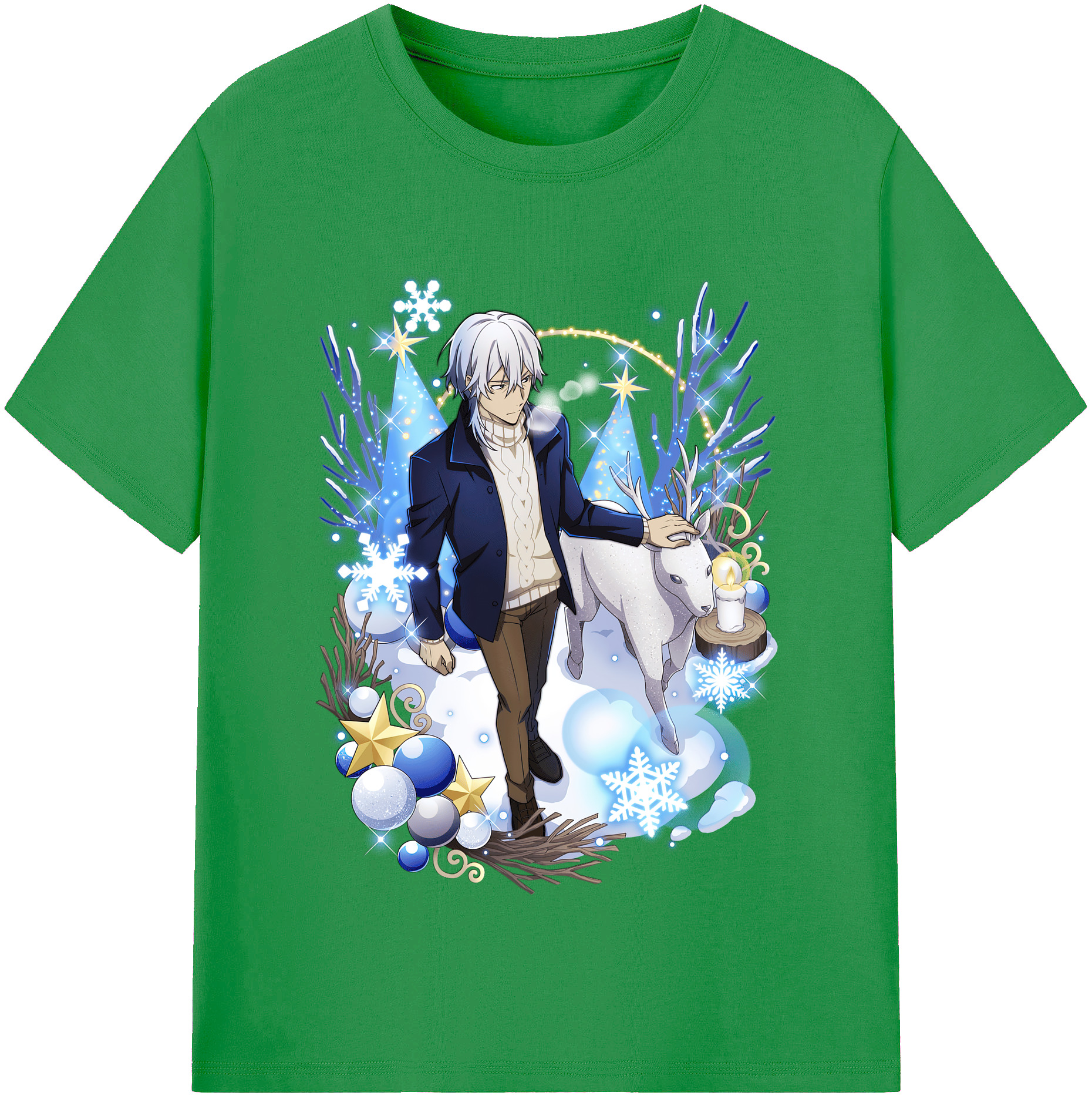 （画像用） 文豪ストレイドッグス Bungo Stray Dogs レディースカジュアルプリントTシャツ（綿100％）