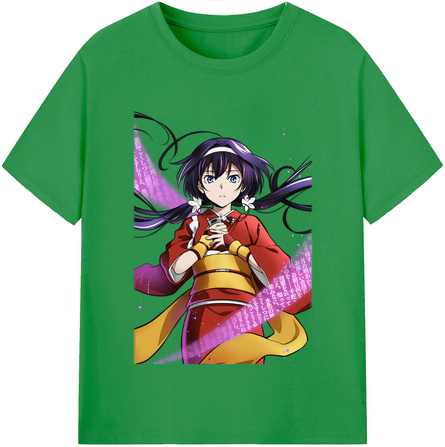 （画像用） 文豪ストレイドッグス Bungo Stray Dogs レディースカジュアルプリントTシャツ（綿100％）