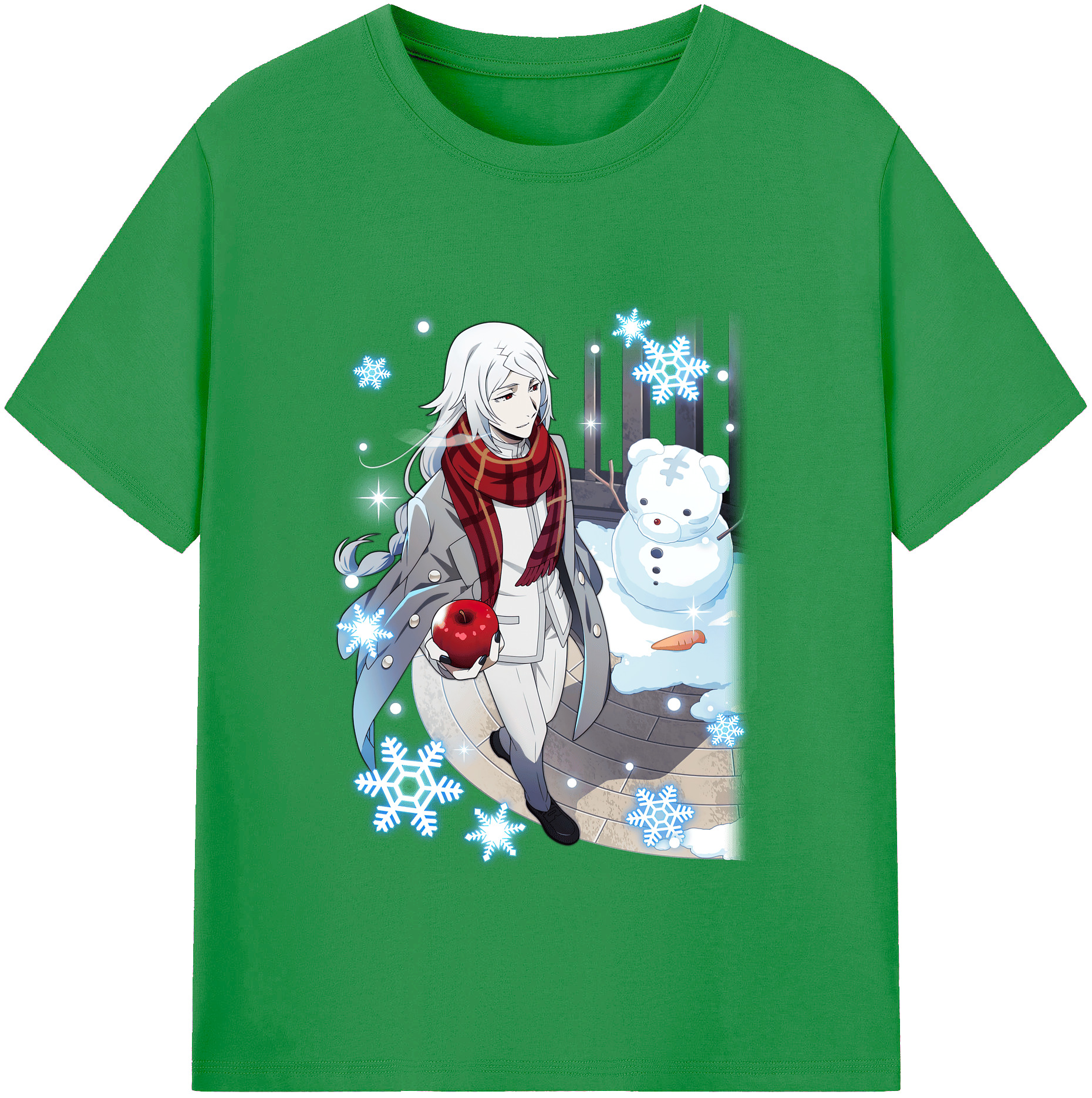 （画像用） 文豪ストレイドッグス Bungo Stray Dogs レディースカジュアルプリントTシャツ（綿100％）