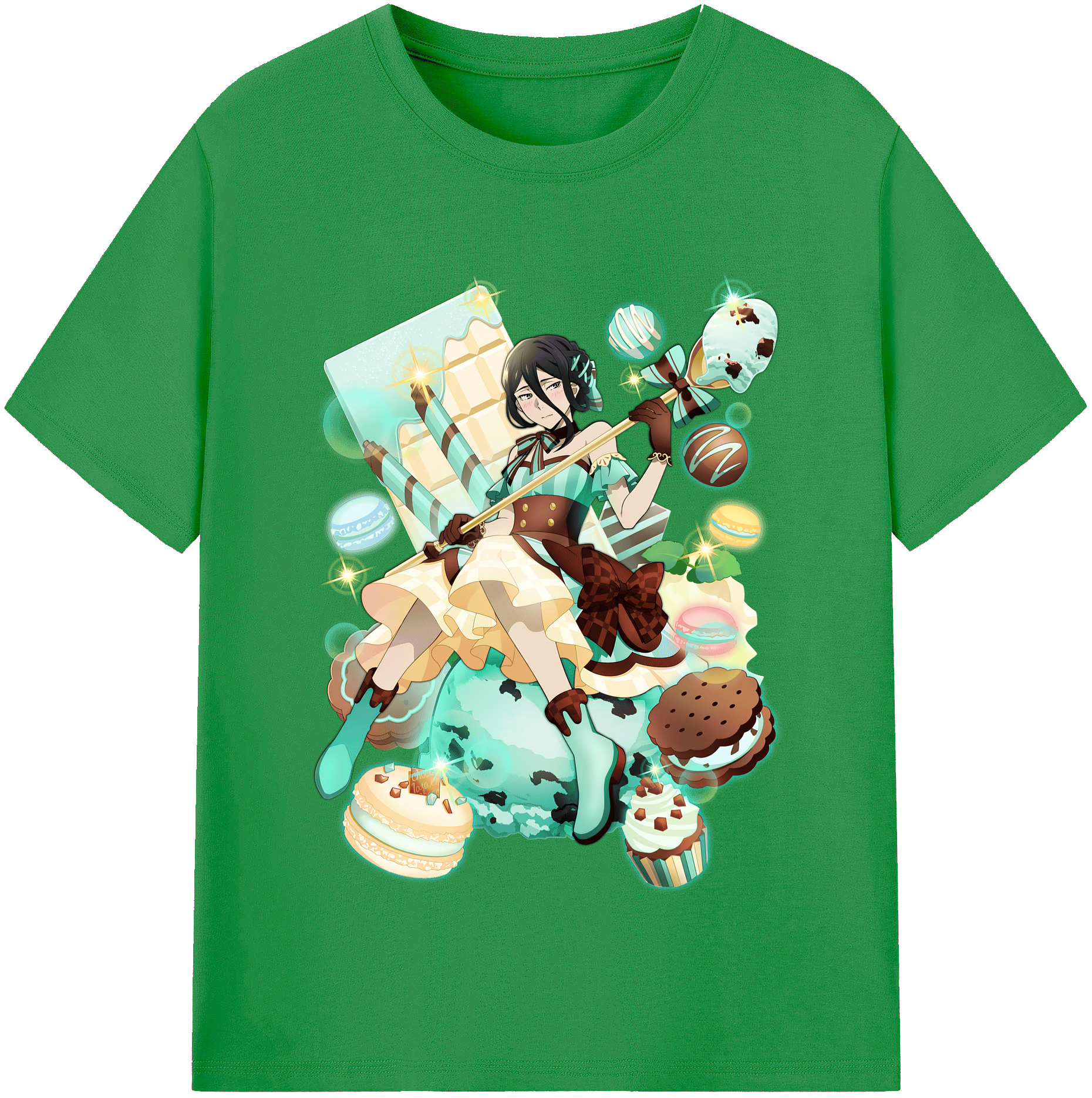 （画像用） 文豪ストレイドッグス Bungo Stray Dogs レディースカジュアルプリントTシャツ（綿100％）