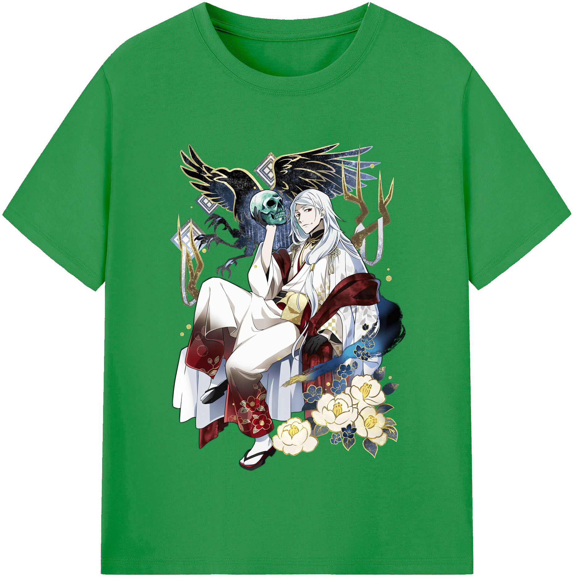 （画像用） 文豪ストレイドッグス Bungo Stray Dogs レディースカジュアルプリントTシャツ（綿100％）