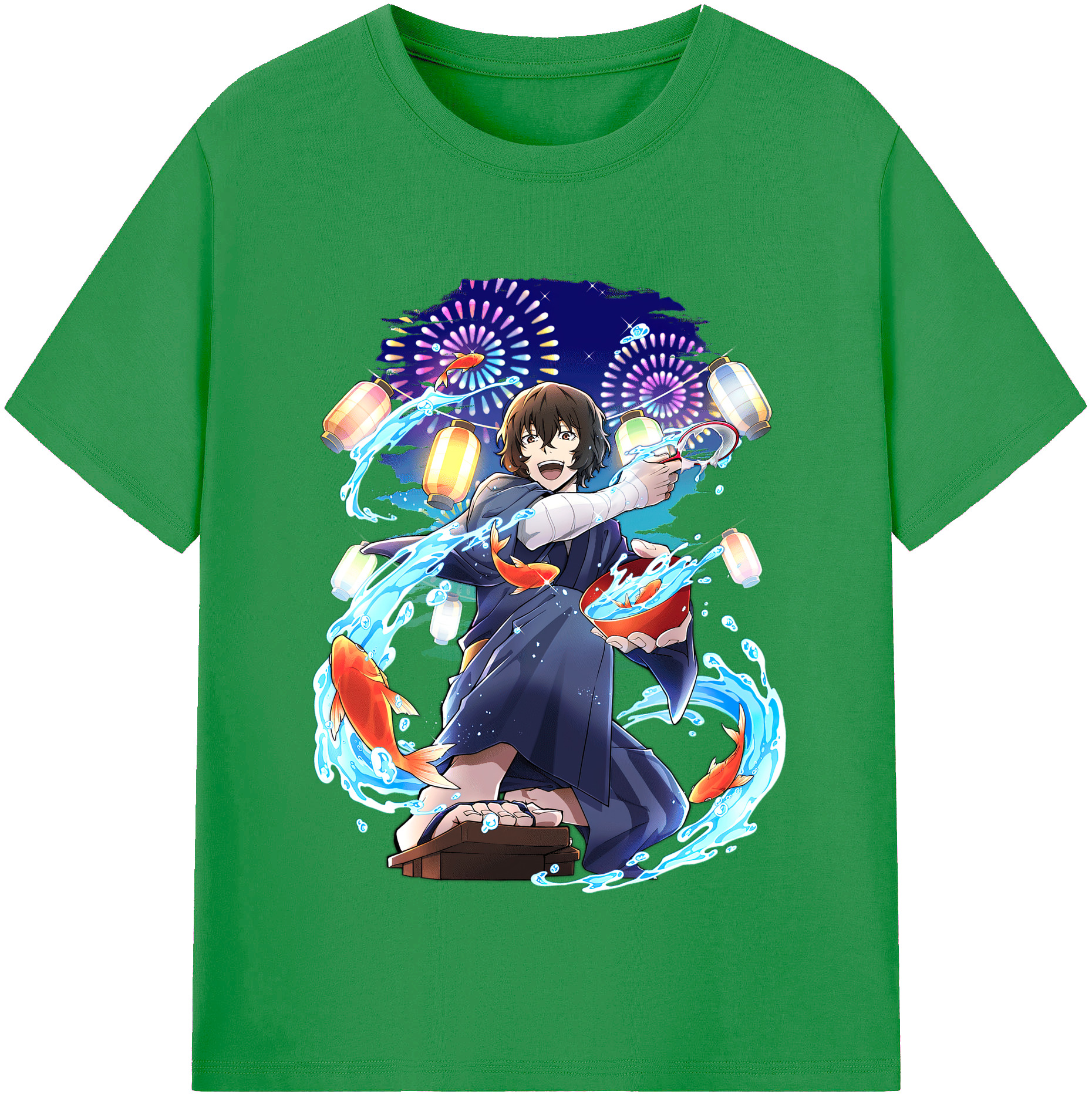 （画像用） 文豪ストレイドッグス Bungo Stray Dogs レディースカジュアルプリントTシャツ（綿100％）