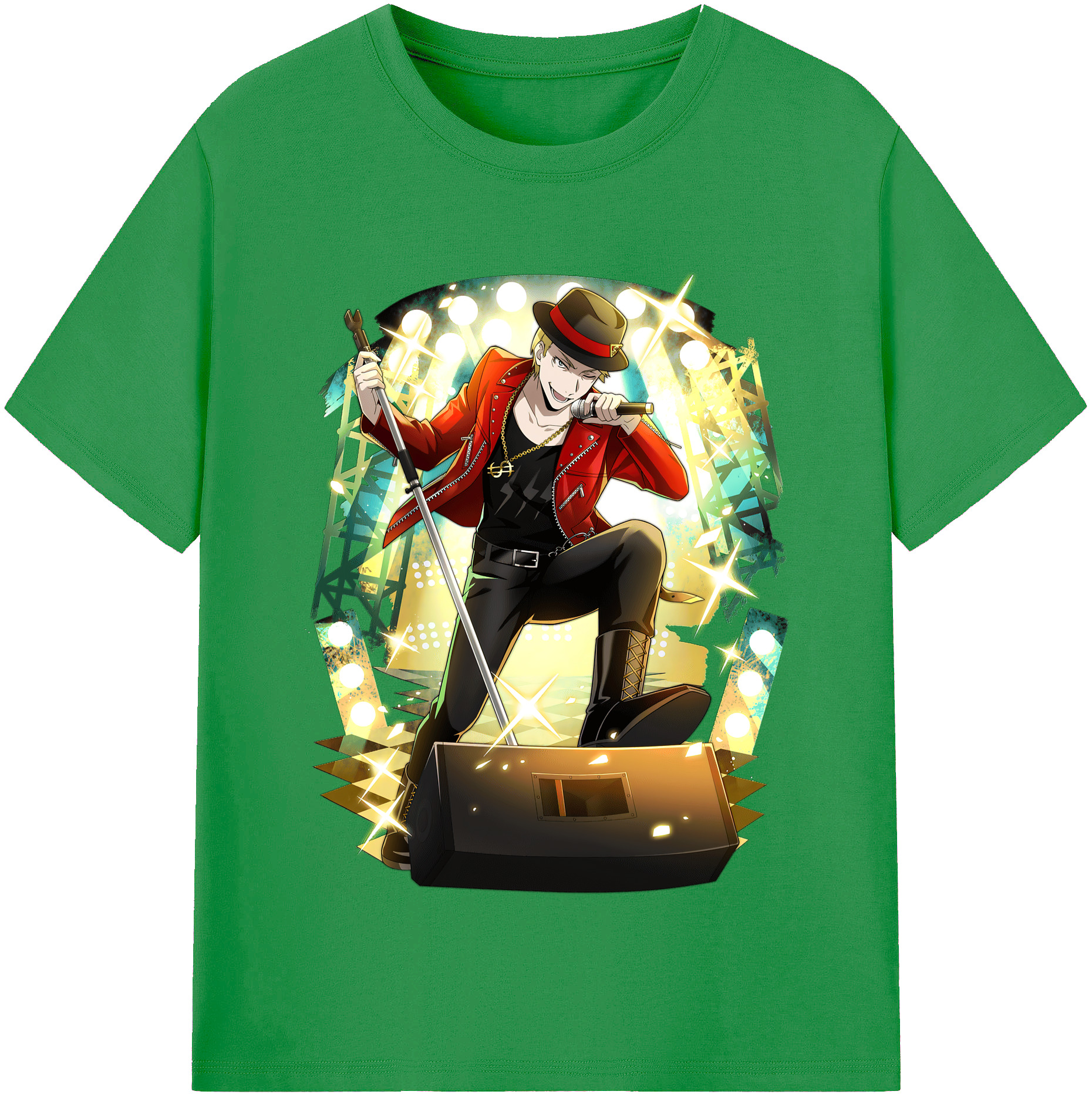 （画像用） 文豪ストレイドッグス Bungo Stray Dogs レディースカジュアルプリントTシャツ（綿100％）