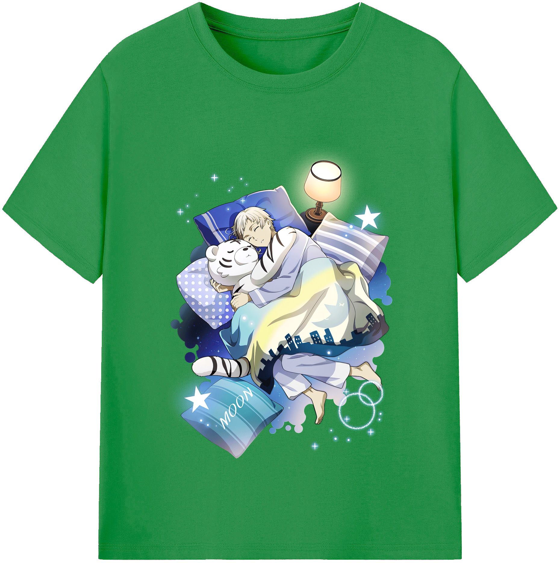（画像用） 文豪ストレイドッグス Bungo Stray Dogs レディースカジュアルプリントTシャツ（綿100％）