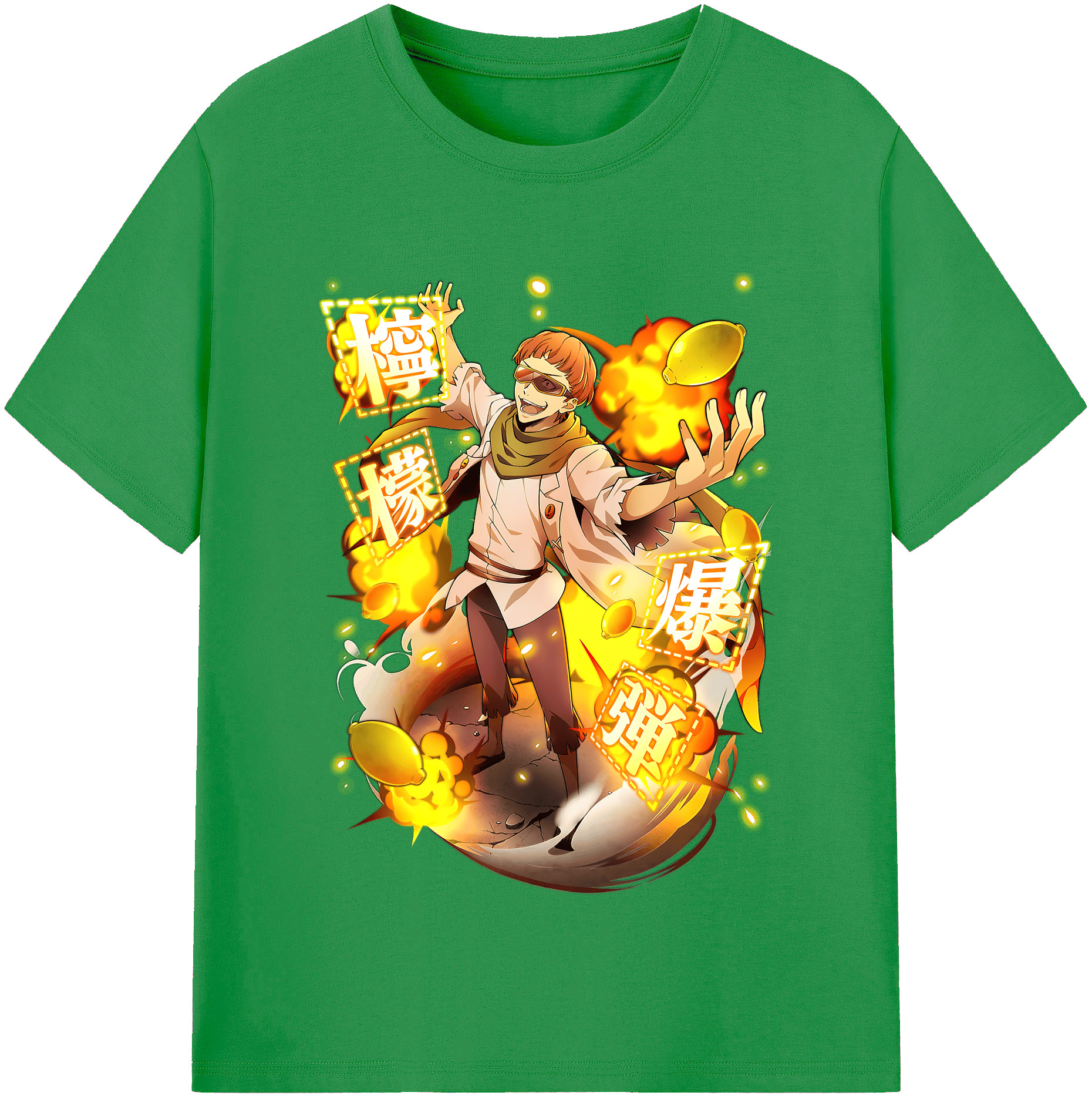 （画像用） 文豪ストレイドッグス Bungo Stray Dogs レディースカジュアルプリントTシャツ（綿100％）