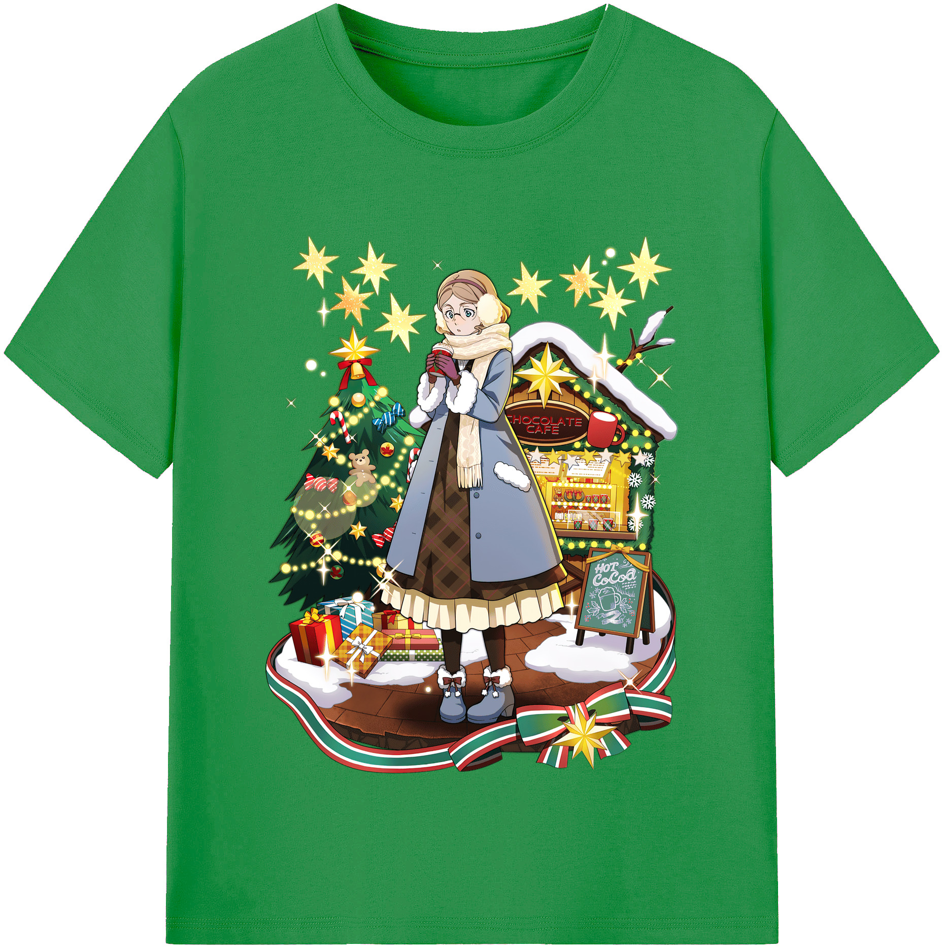 （画像用） 文豪ストレイドッグス Bungo Stray Dogs レディースカジュアルプリントTシャツ（綿100％）