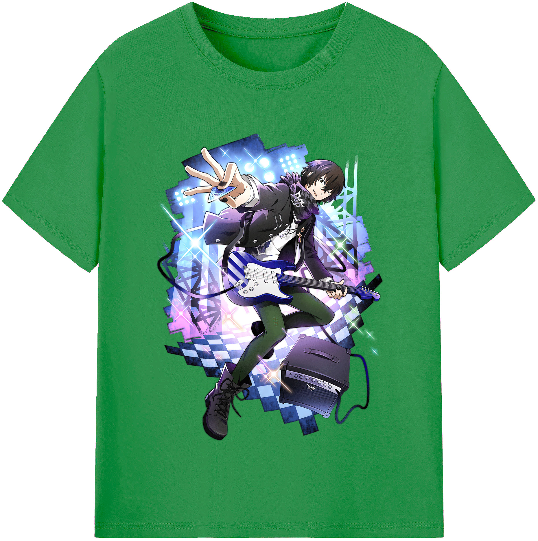 （画像用） 文豪ストレイドッグス Bungo Stray Dogs レディースカジュアルプリントTシャツ（綿100％）