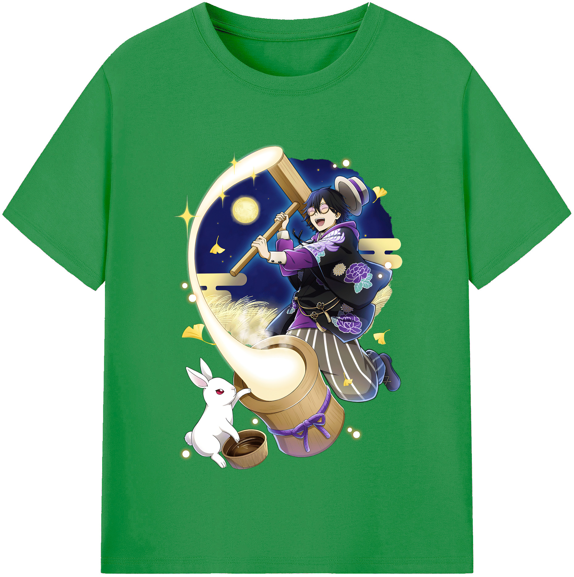 （画像用） 文豪ストレイドッグス Bungo Stray Dogs レディースカジュアルプリントTシャツ（綿100％）