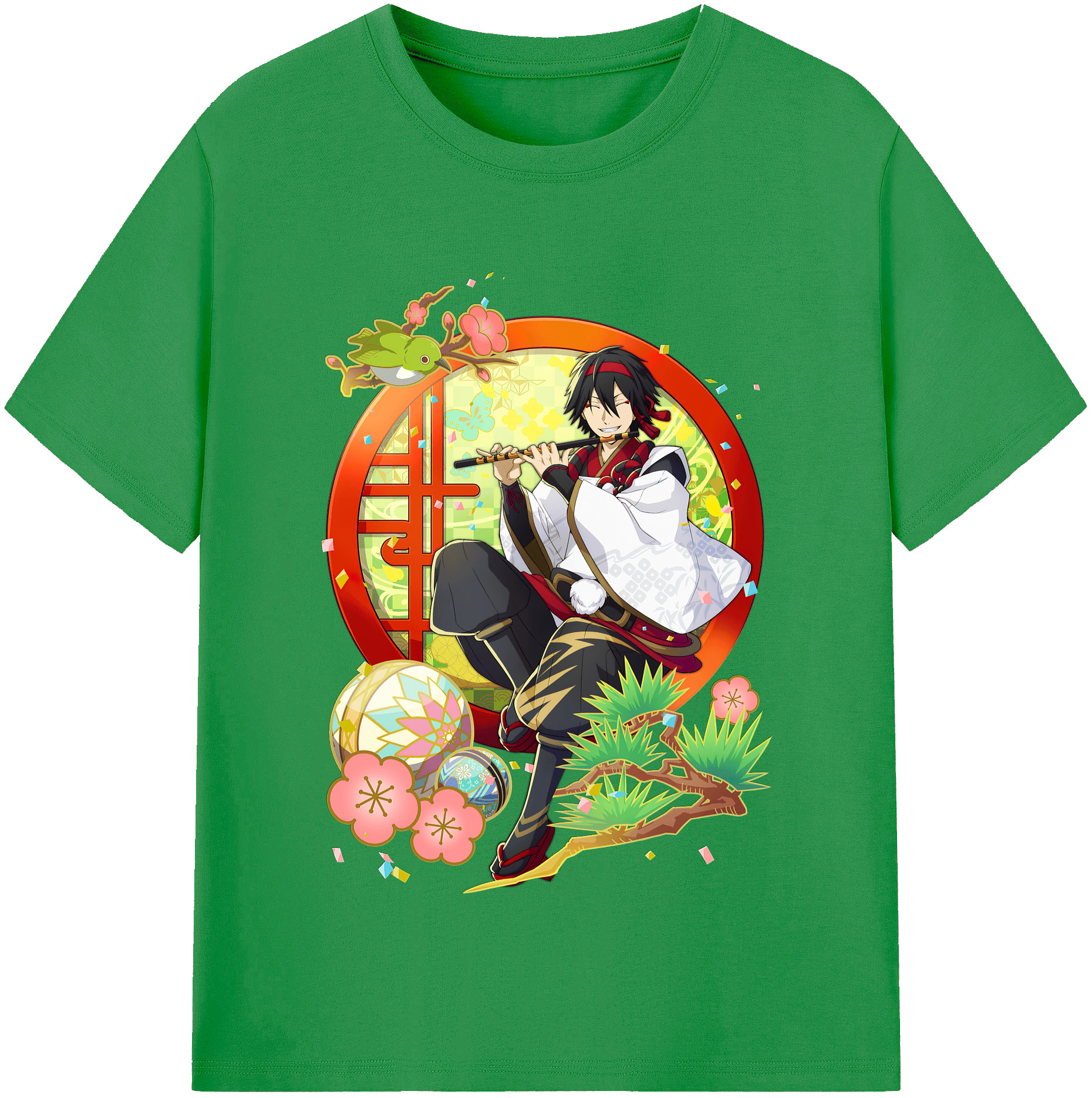 （画像用） 文豪ストレイドッグス Bungo Stray Dogs レディースカジュアルプリントTシャツ（綿100％）