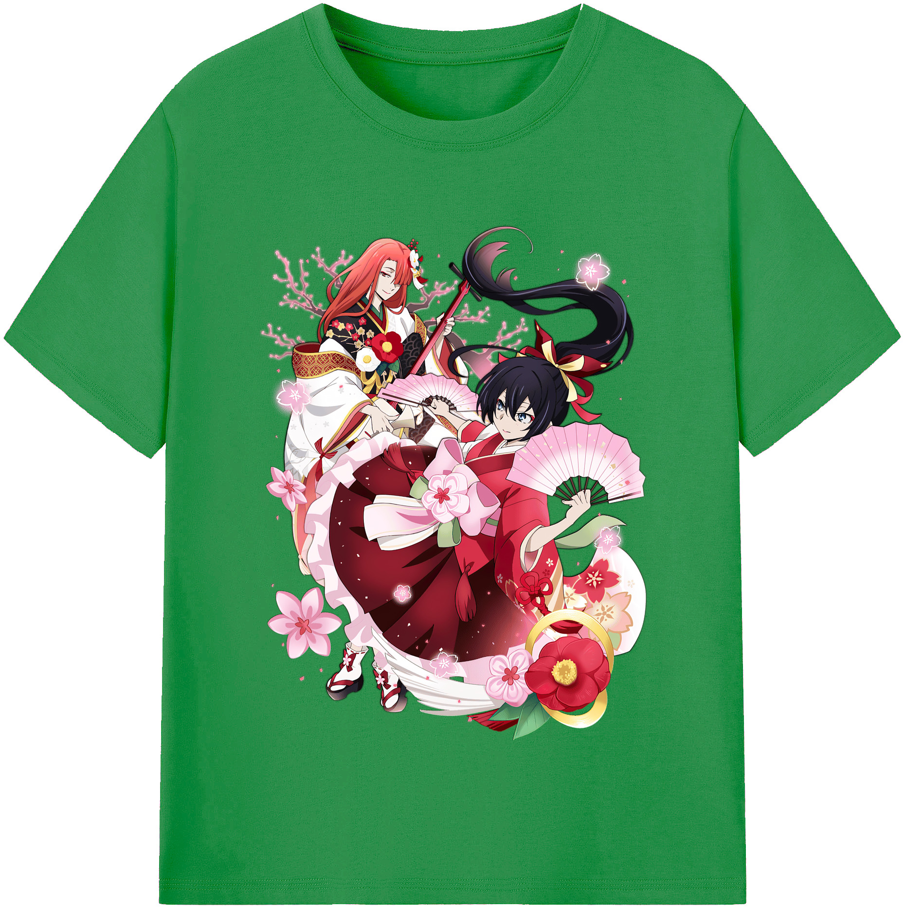 （画像用） 文豪ストレイドッグス Bungo Stray Dogs レディースカジュアルプリントTシャツ（綿100％）
