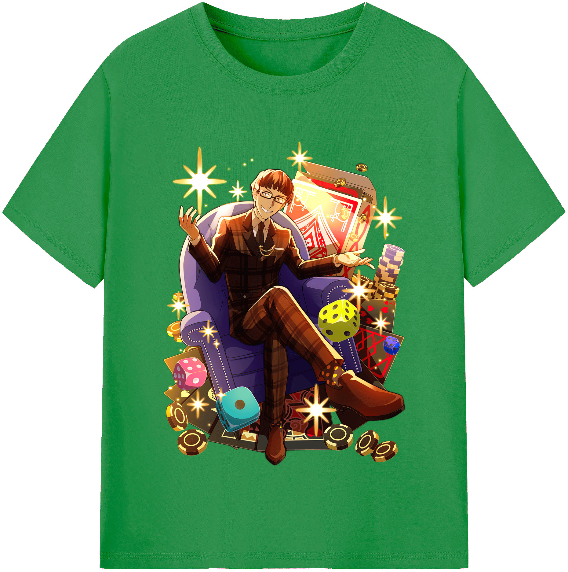 （画像用） 文豪ストレイドッグス Bungo Stray Dogs レディースカジュアルプリントTシャツ（綿100％）