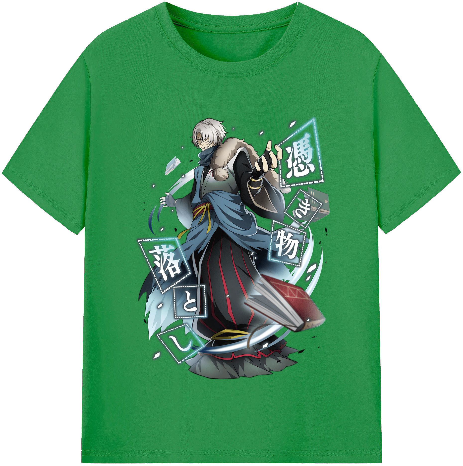 （画像用） 文豪ストレイドッグス Bungo Stray Dogs レディースカジュアルプリントTシャツ（綿100％）