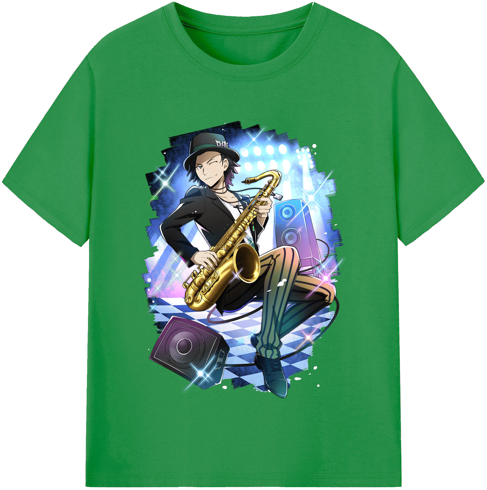 （画像用） 文豪ストレイドッグス Bungo Stray Dogs レディースカジュアルプリントTシャツ（綿100％）