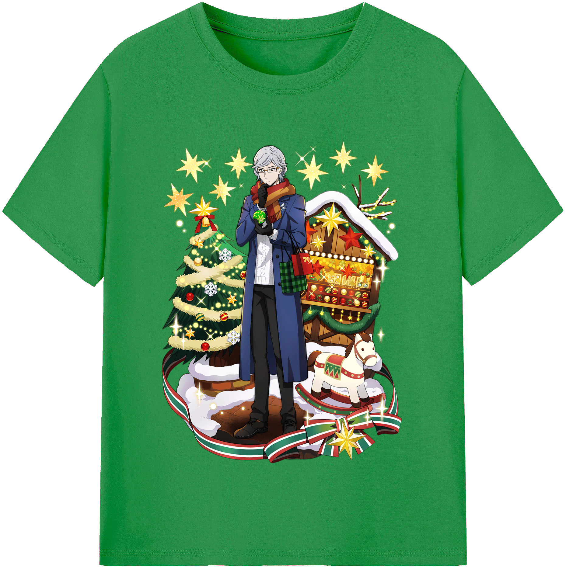 （画像用） 文豪ストレイドッグス Bungo Stray Dogs レディースカジュアルプリントTシャツ（綿100％）