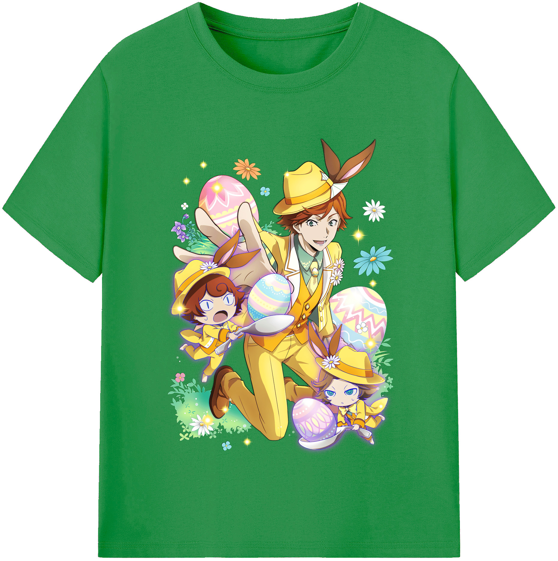 （画像用） 文豪ストレイドッグス Bungo Stray Dogs レディースカジュアルプリントTシャツ（綿100％）