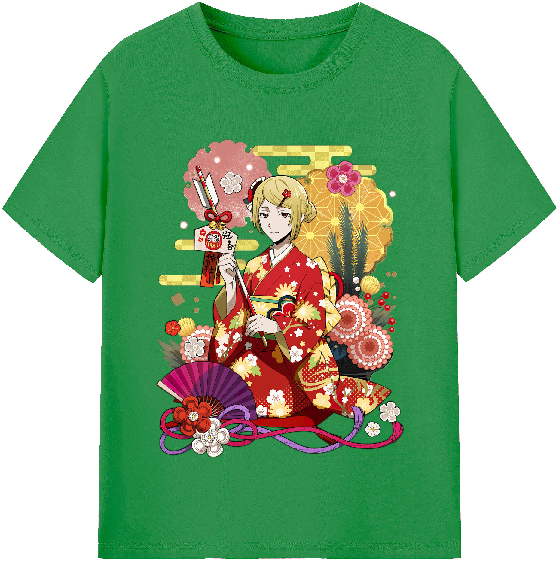（画像用） 文豪ストレイドッグス Bungo Stray Dogs レディースカジュアルプリントTシャツ（綿100％）