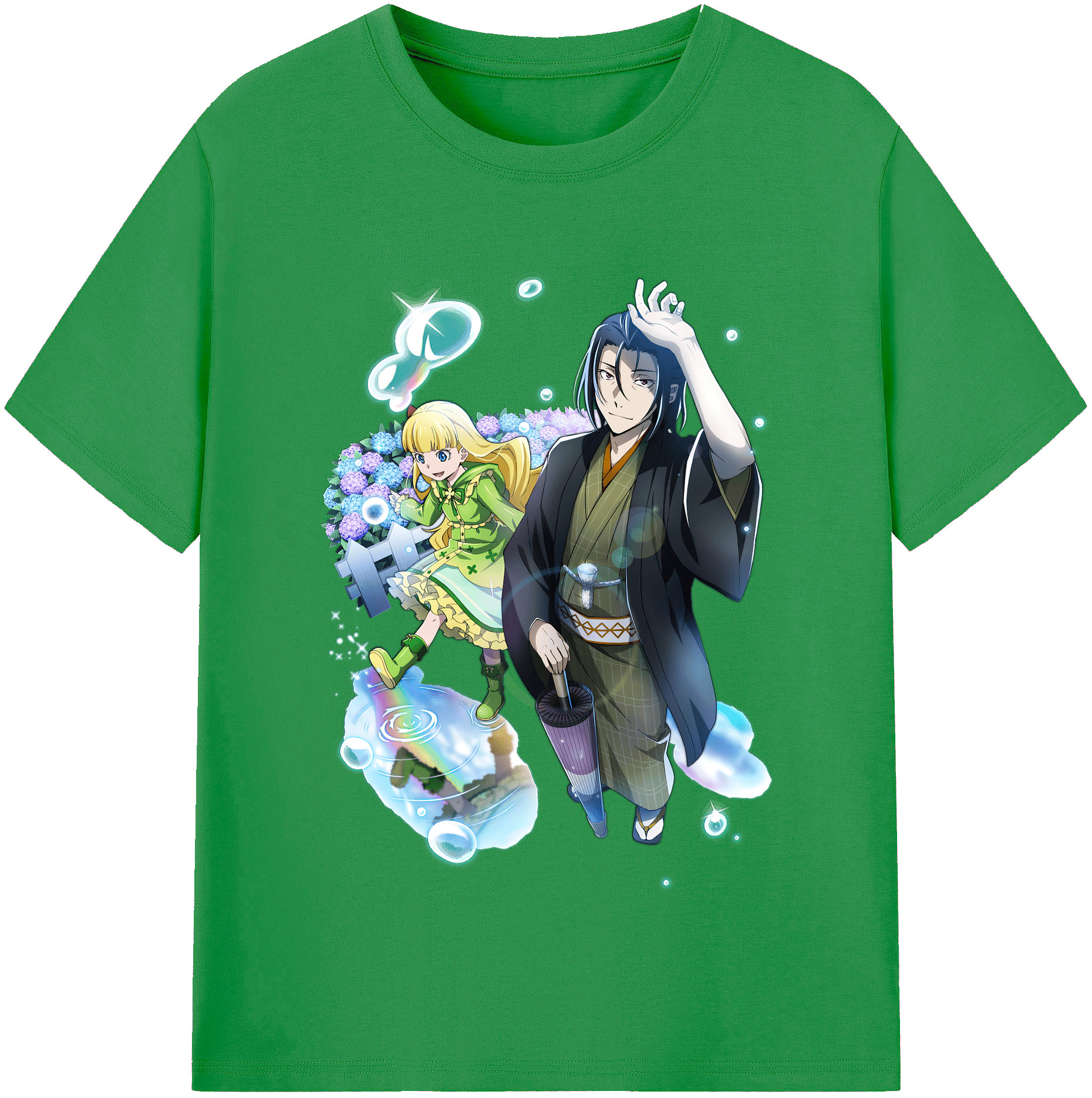 （画像用） 文豪ストレイドッグス Bungo Stray Dogs レディースカジュアルプリントTシャツ（綿100％）