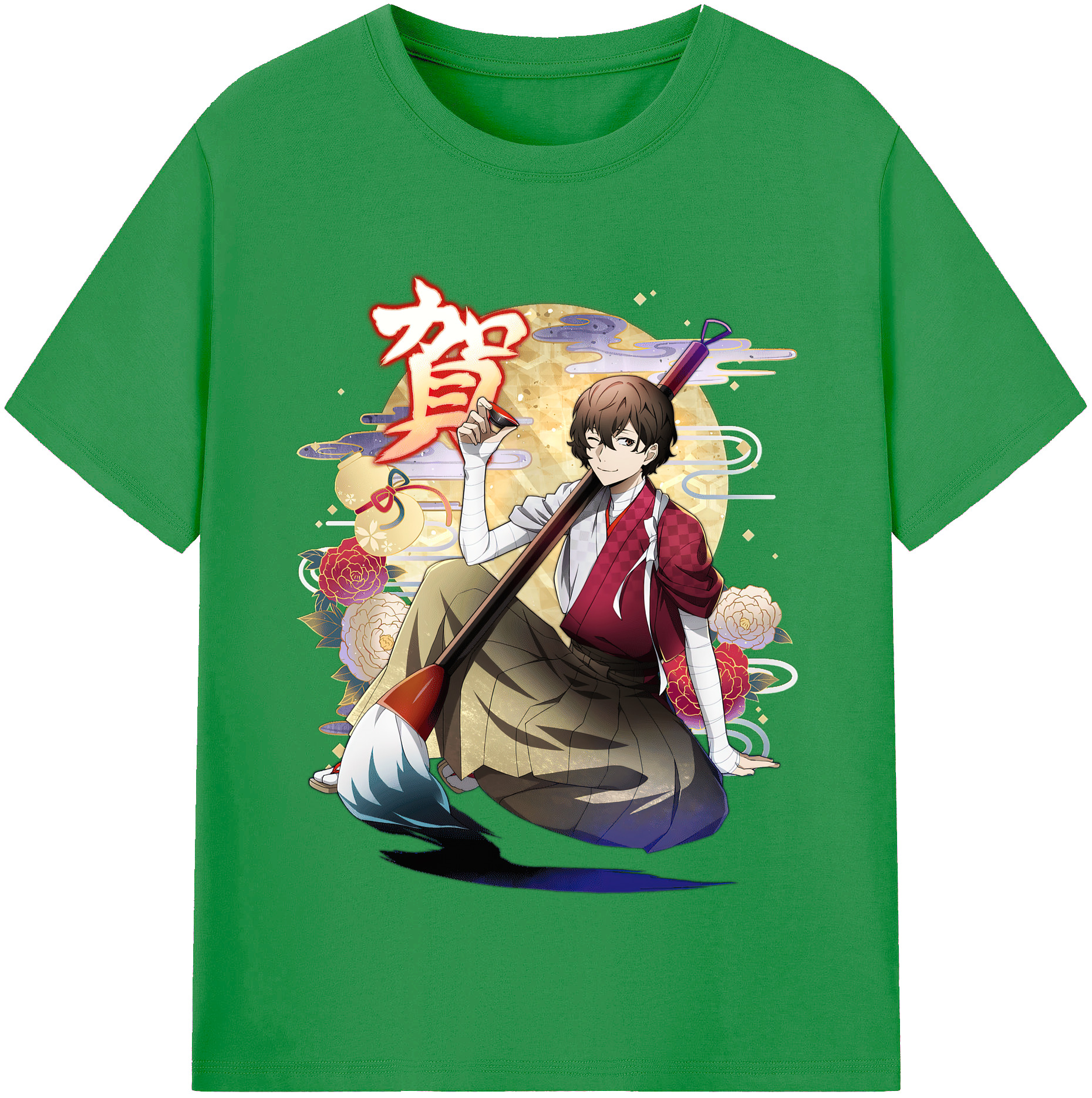 （画像用） 文豪ストレイドッグス Bungo Stray Dogs レディースカジュアルプリントTシャツ（綿100％）