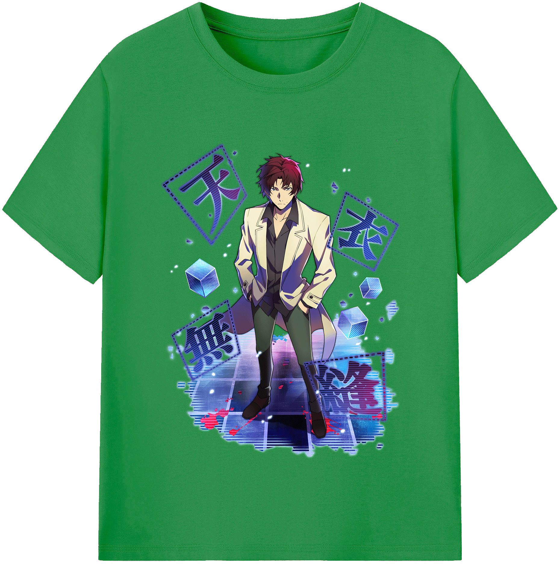 （画像用） 文豪ストレイドッグス Bungo Stray Dogs レディースカジュアルプリントTシャツ（綿100％）