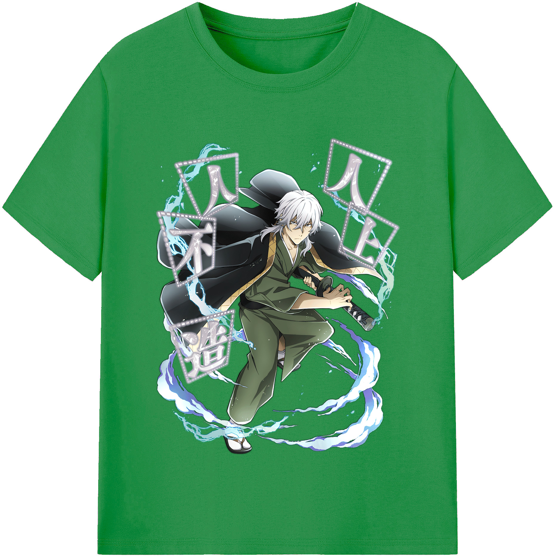 （画像用） 文豪ストレイドッグス Bungo Stray Dogs レディースカジュアルプリントTシャツ（綿100％）