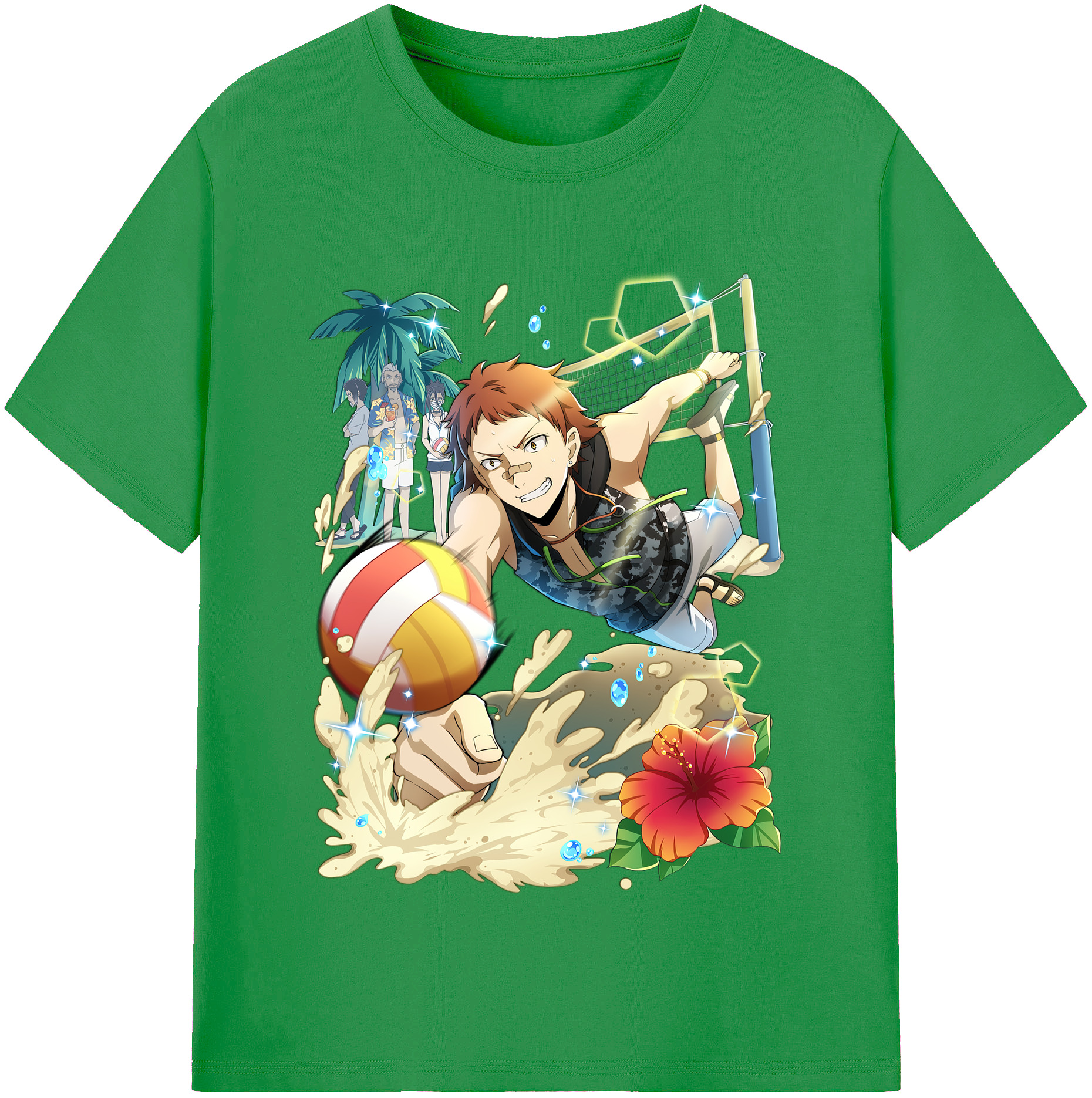 （画像用） 文豪ストレイドッグス Bungo Stray Dogs レディースカジュアルプリントTシャツ（綿100％）