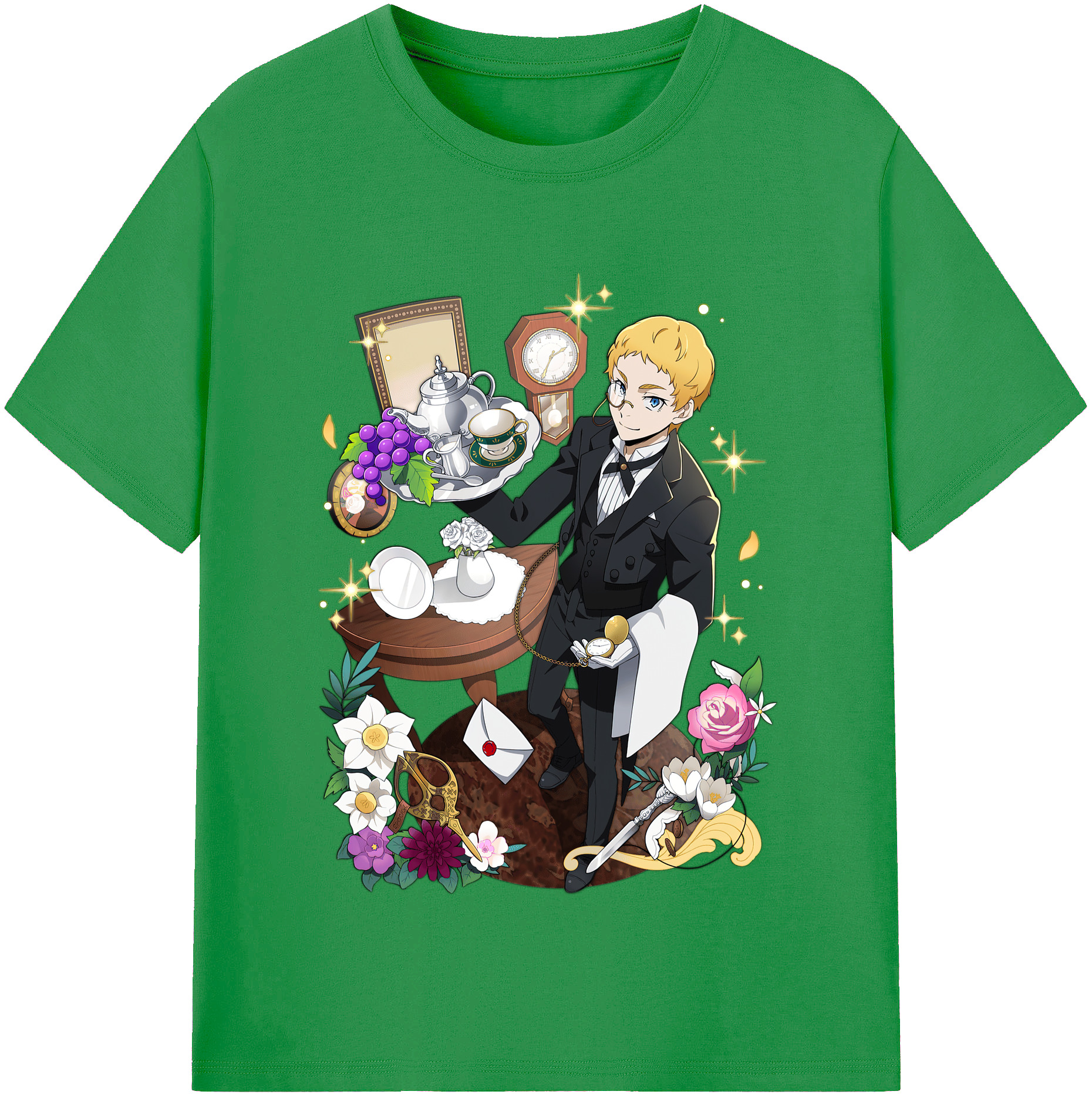 （画像用） 文豪ストレイドッグス Bungo Stray Dogs レディースカジュアルプリントTシャツ（綿100％）