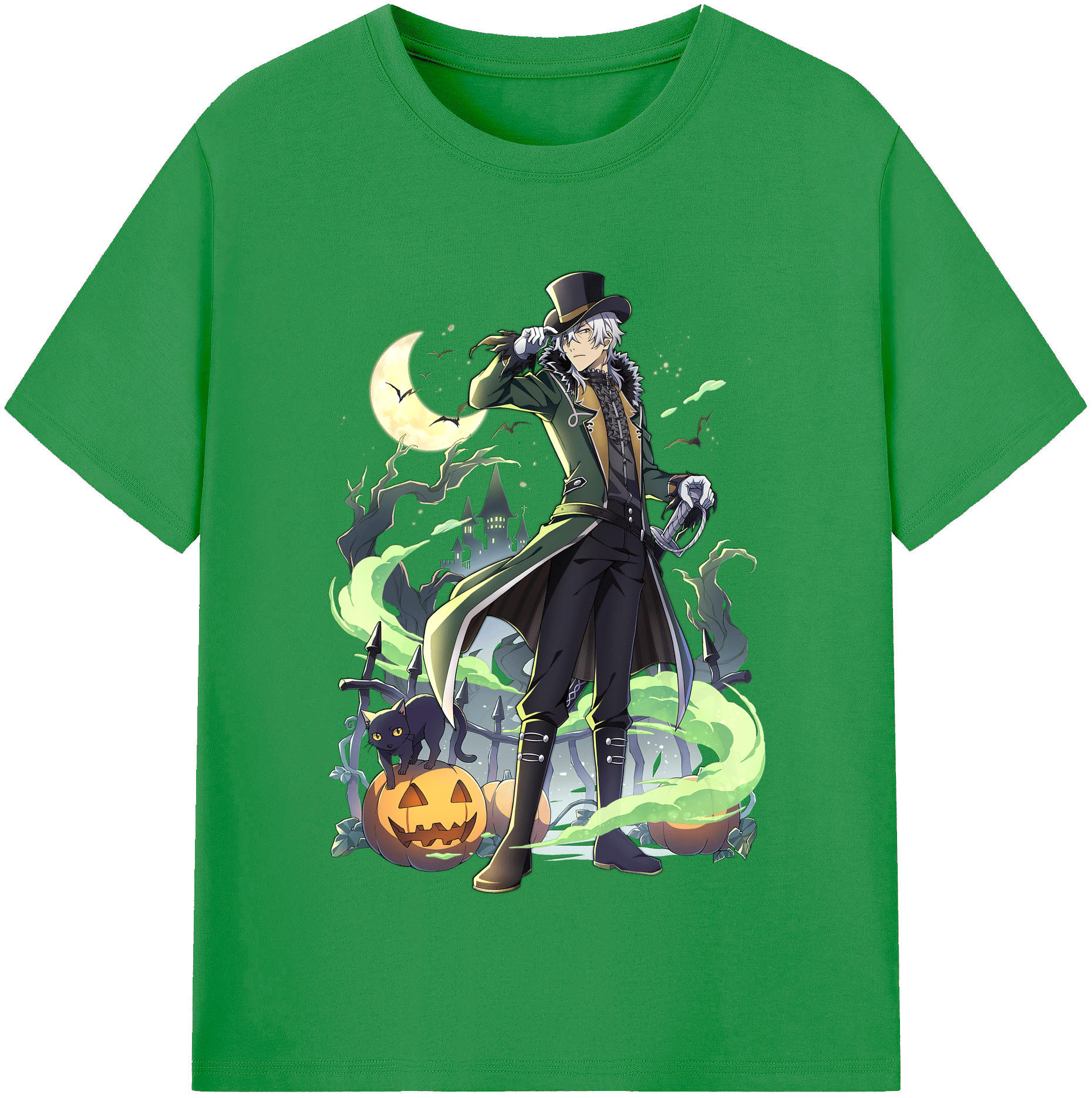 （画像用） 文豪ストレイドッグス Bungo Stray Dogs レディースカジュアルプリントTシャツ（綿100％）