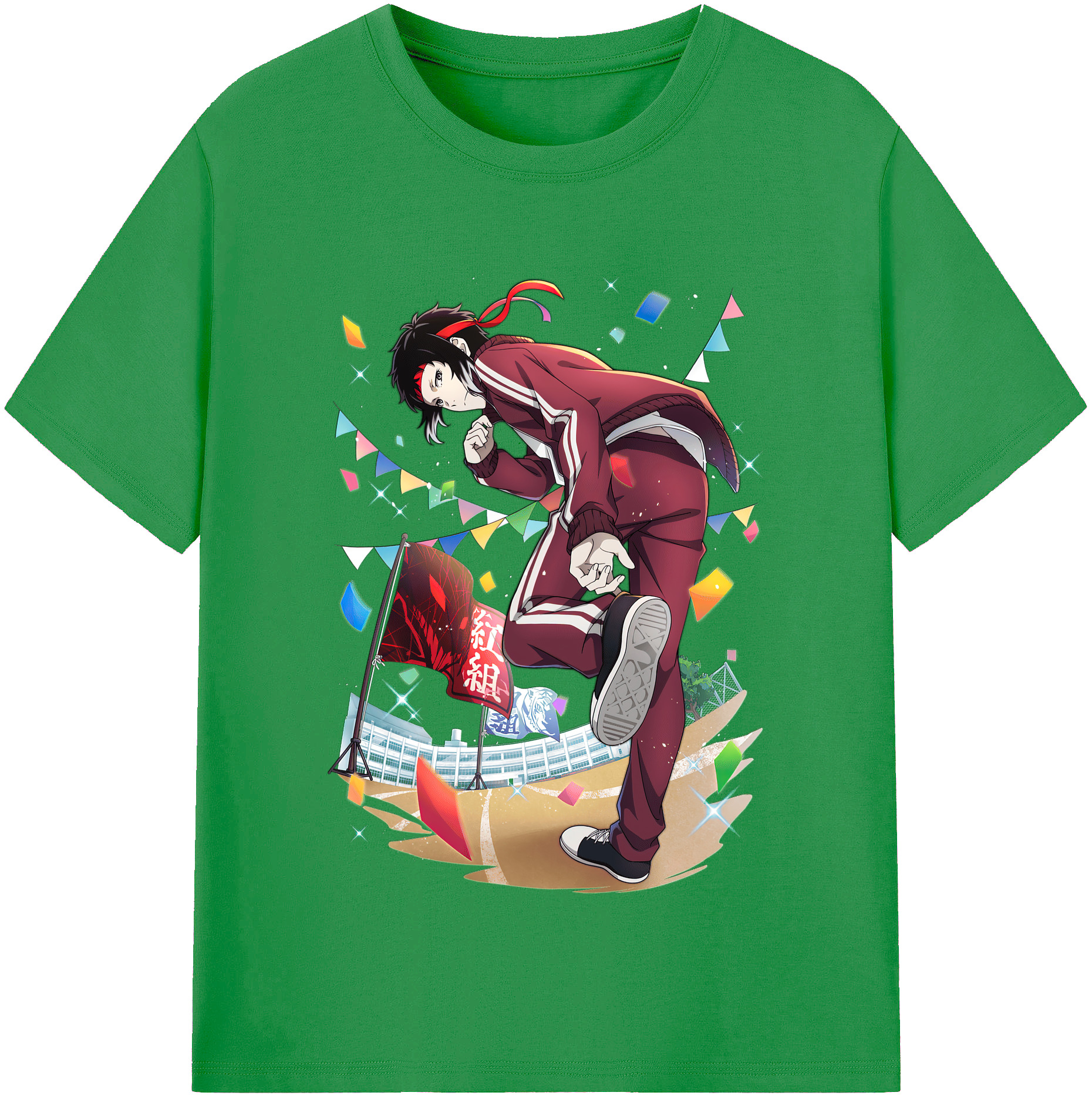 （画像用） 文豪ストレイドッグス Bungo Stray Dogs レディースカジュアルプリントTシャツ（綿100％）