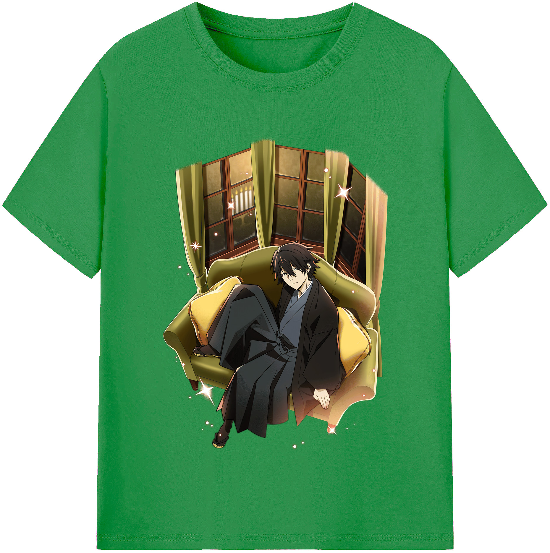 （画像用） 文豪ストレイドッグス Bungo Stray Dogs レディースカジュアルプリントTシャツ（綿100％）