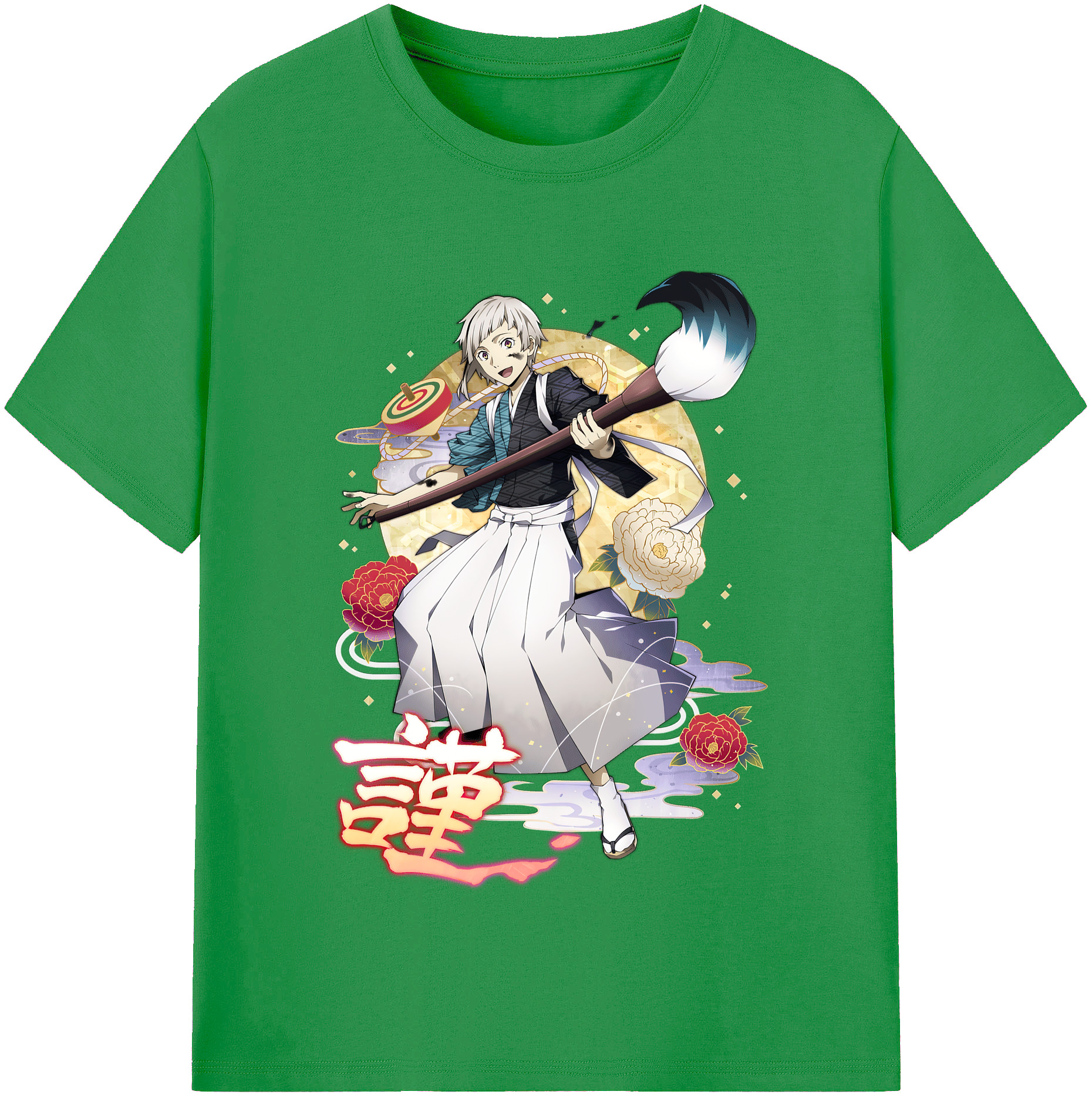 （画像用） 文豪ストレイドッグス Bungo Stray Dogs レディースカジュアルプリントTシャツ（綿100％）